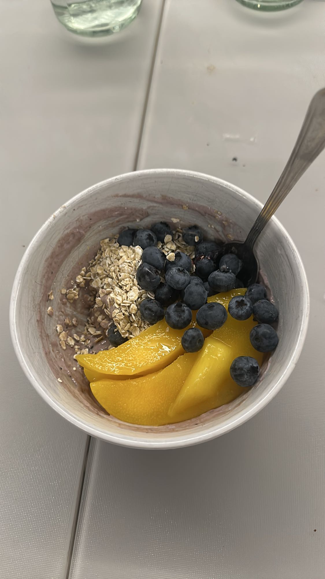 Bol yaourt fruits