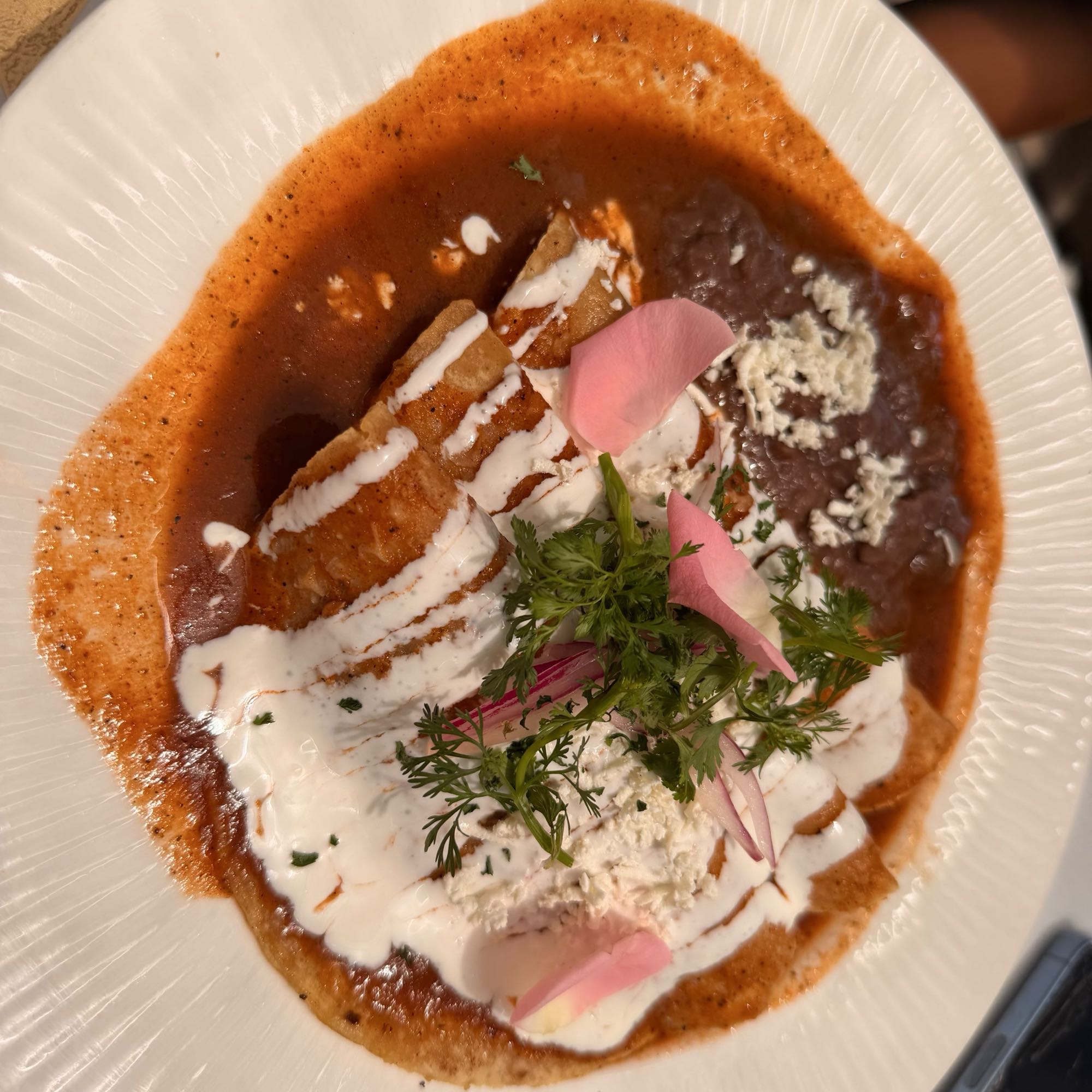 enchiladas rojas