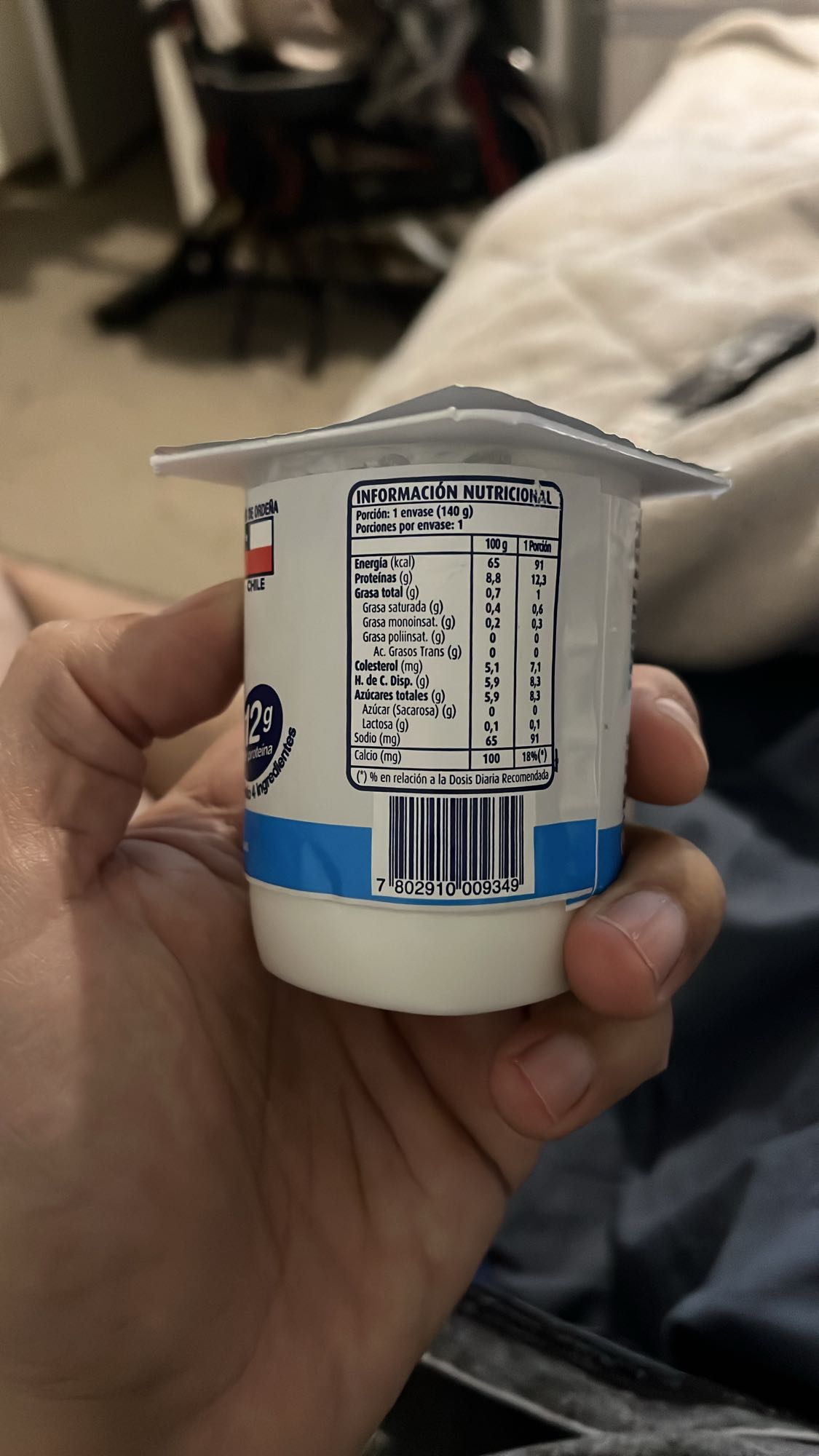 yogur natural