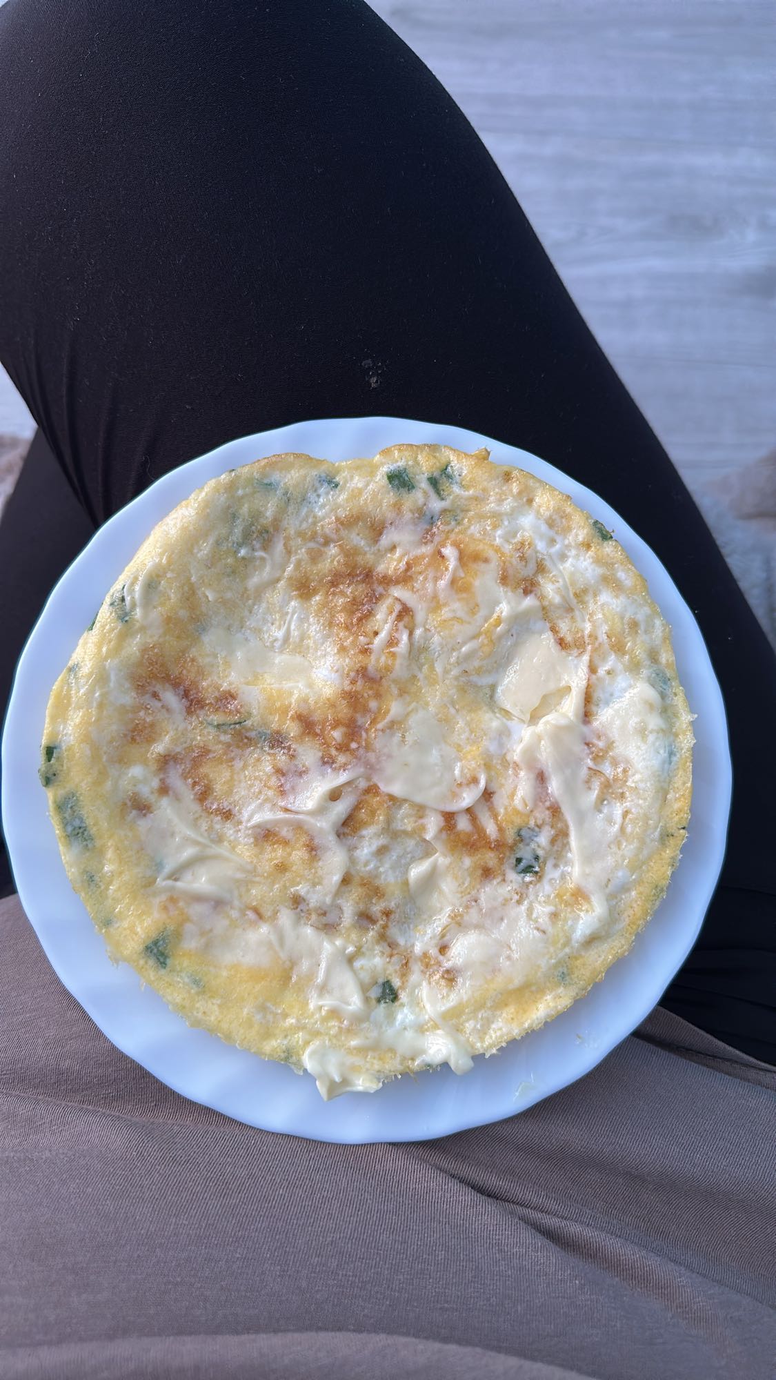 Omlet z serem