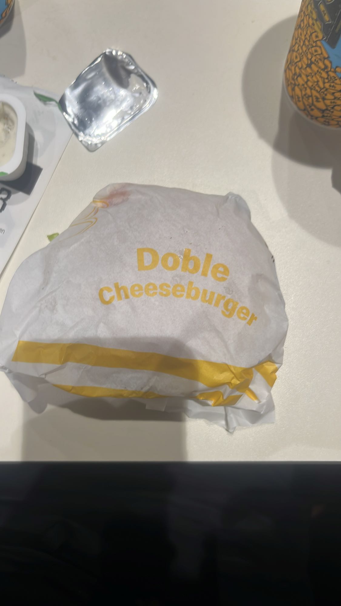 doble cheeseburger
