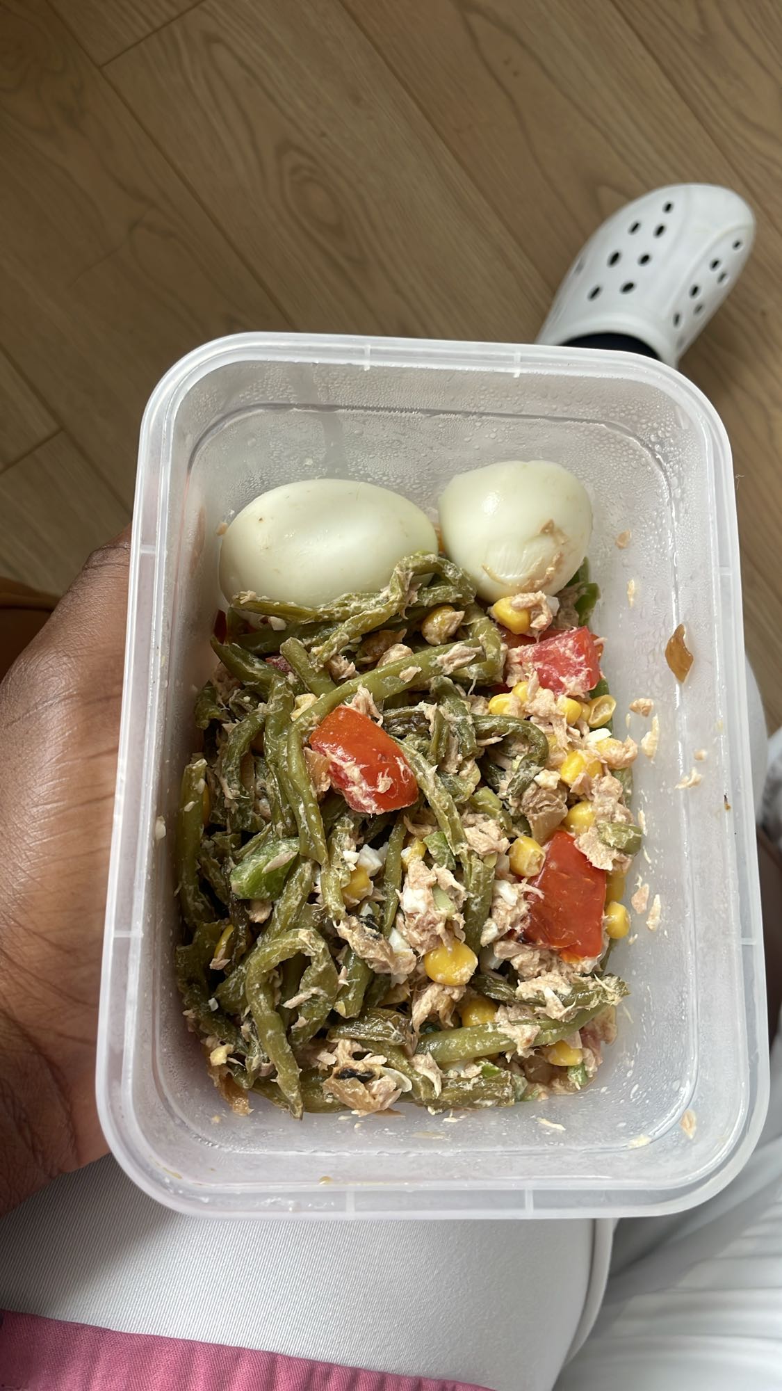 Salade de thon et oeufs