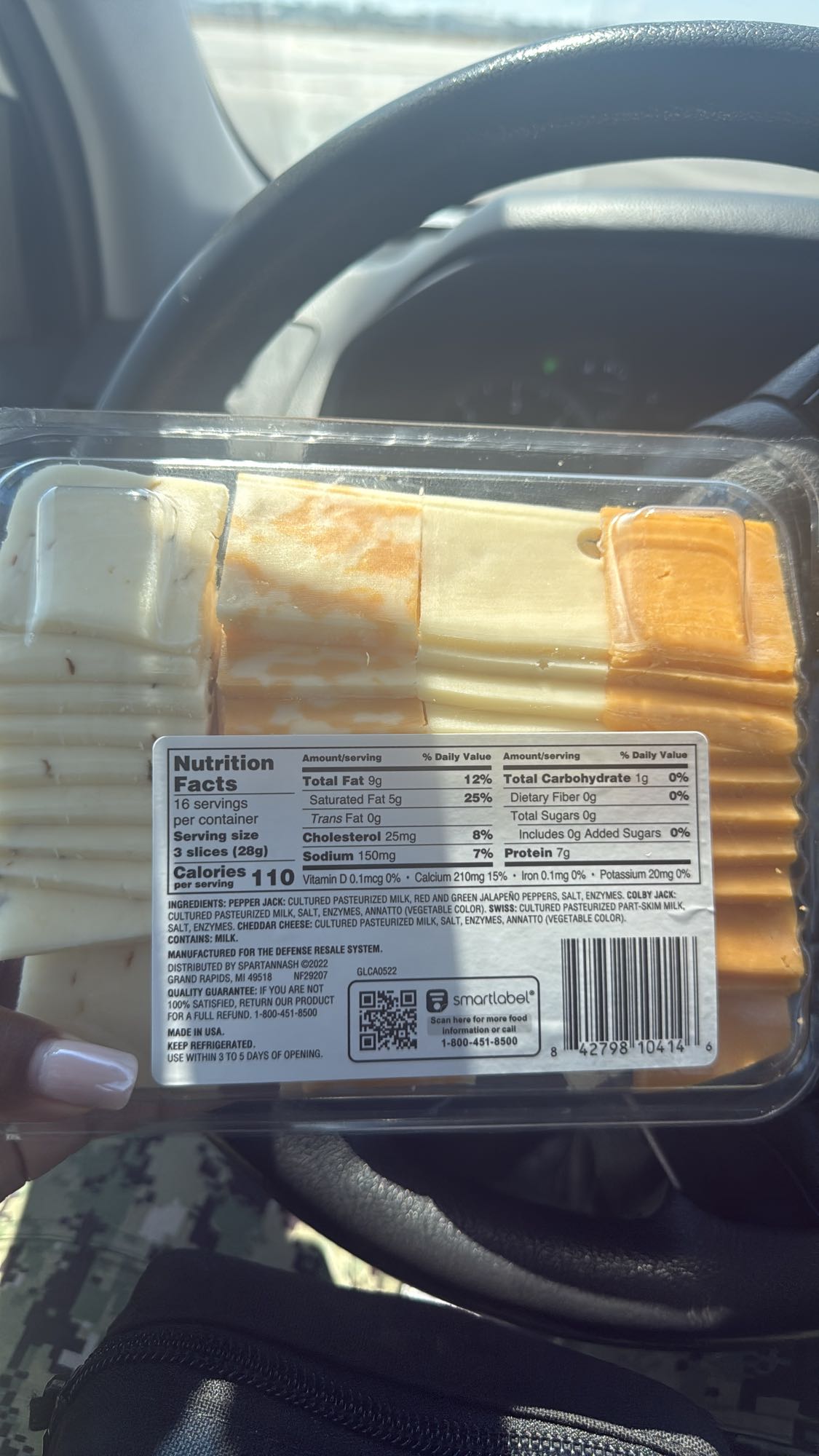Sliced Cheese Tray