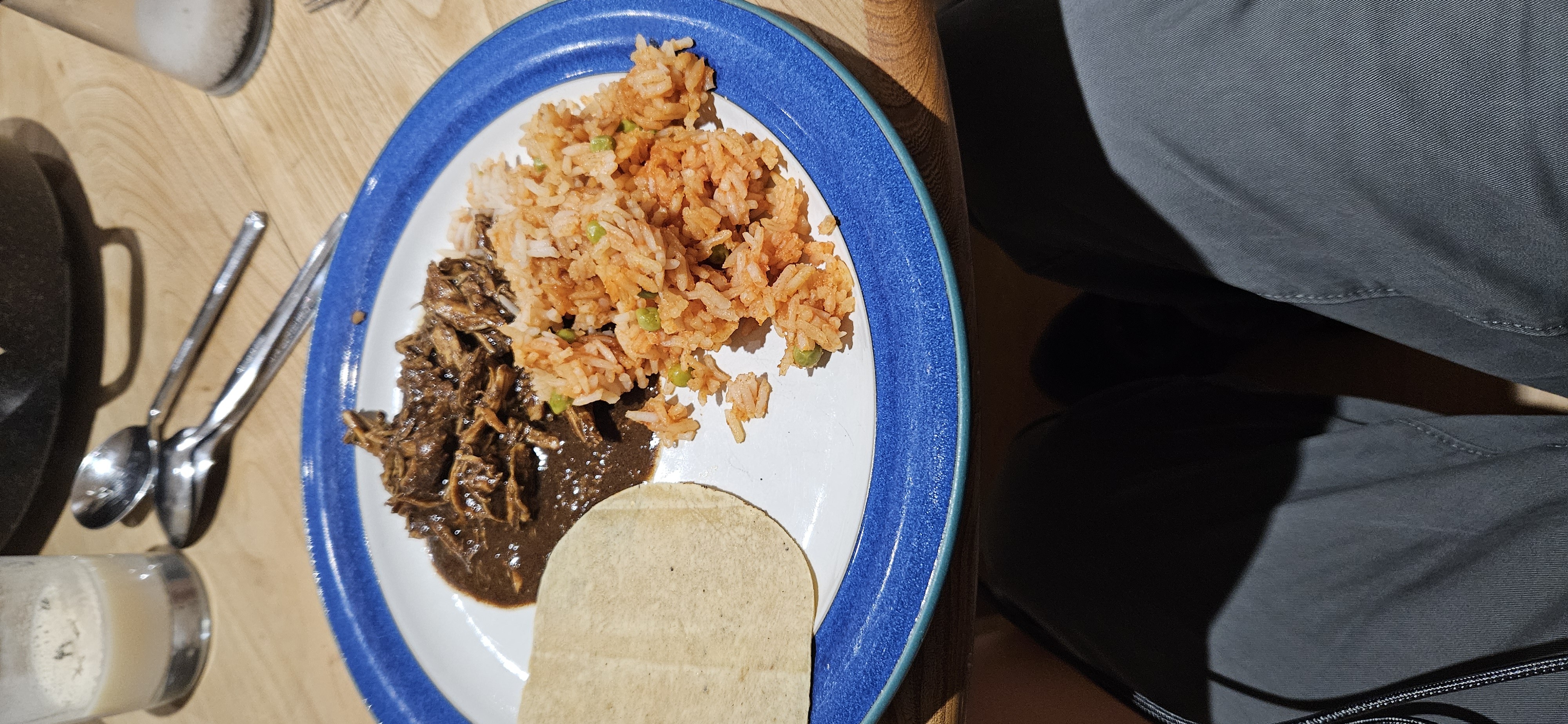 Rice Chicken and Tortilla