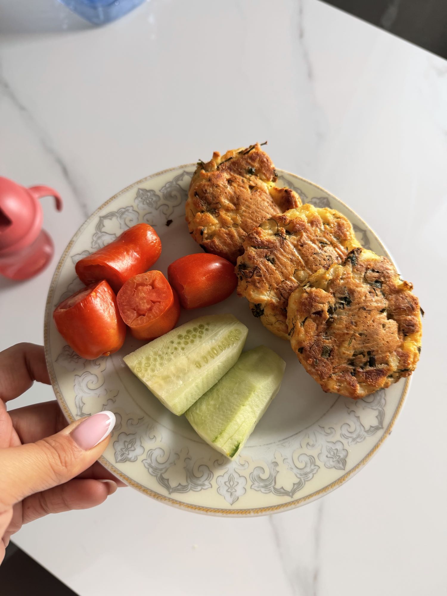 ПП пирожки с яйцом и творогом