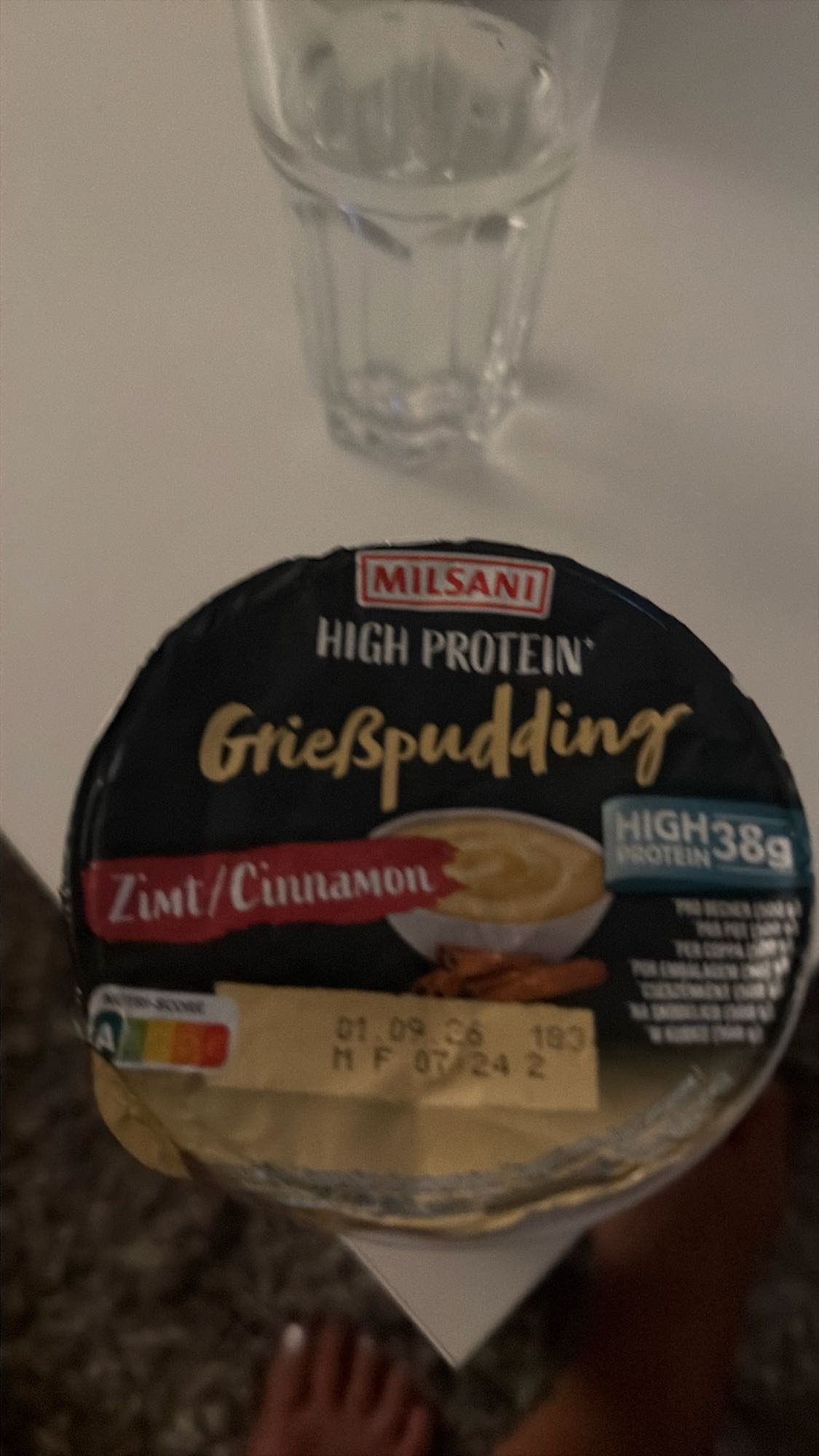 High Protein Grießpudding