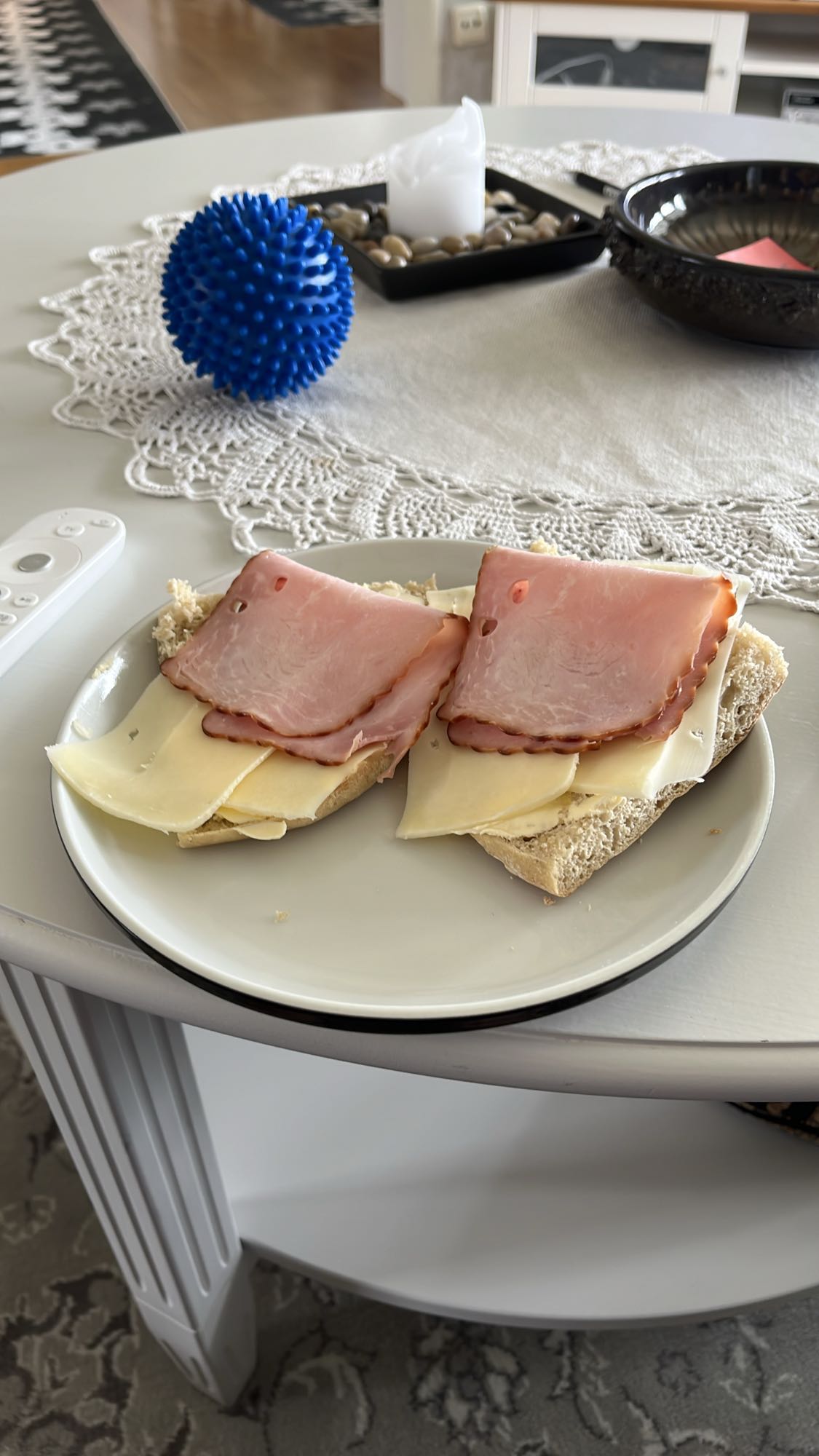 Smörgåsar med skinka