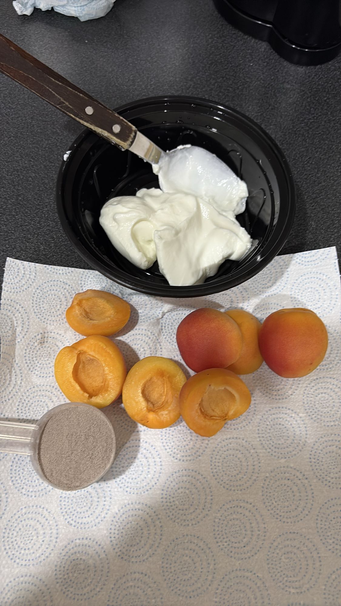 Yoghurt med aprikos