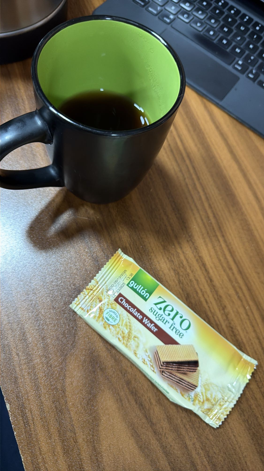 Tea and wafer