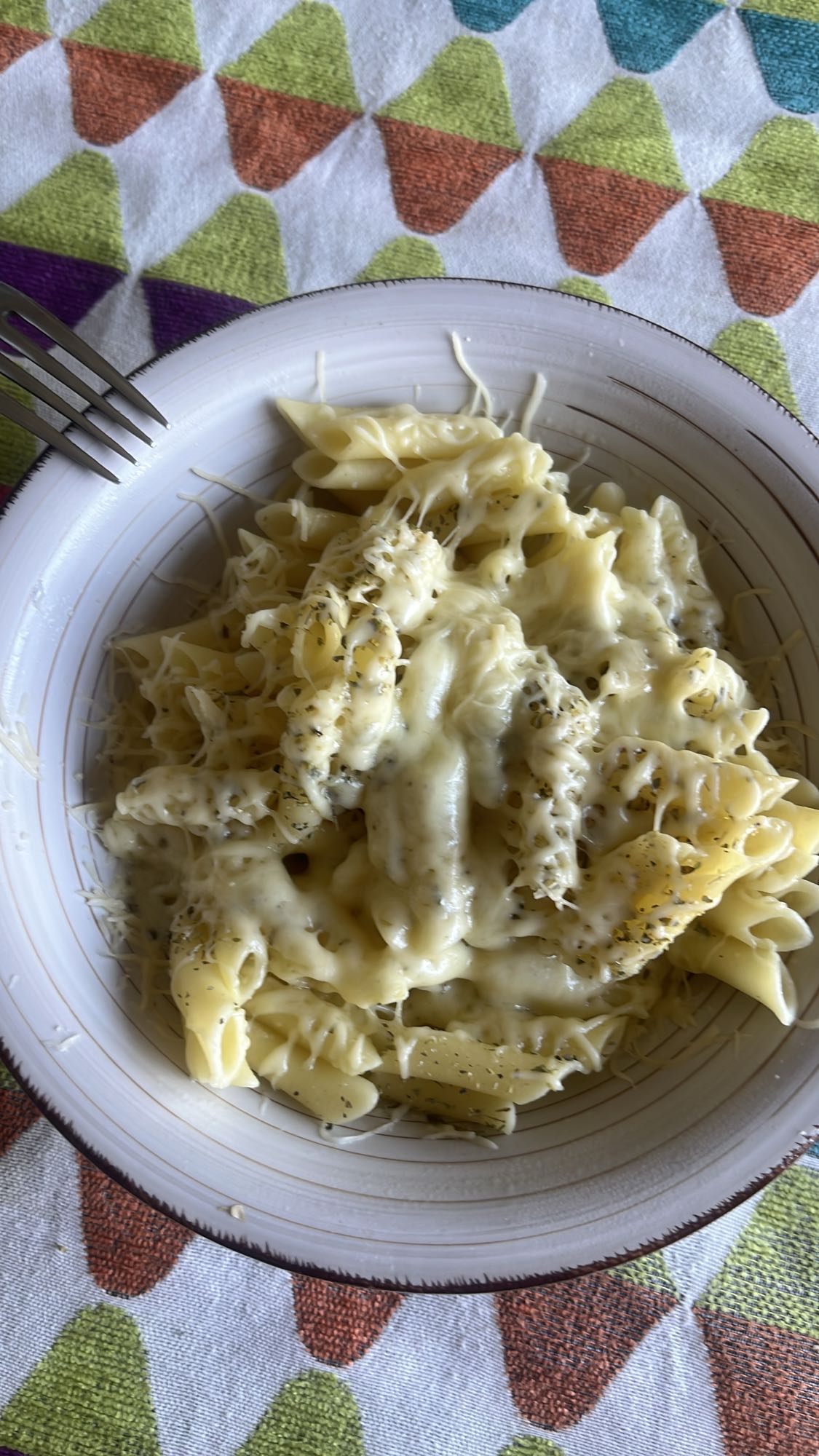 pasta con queso