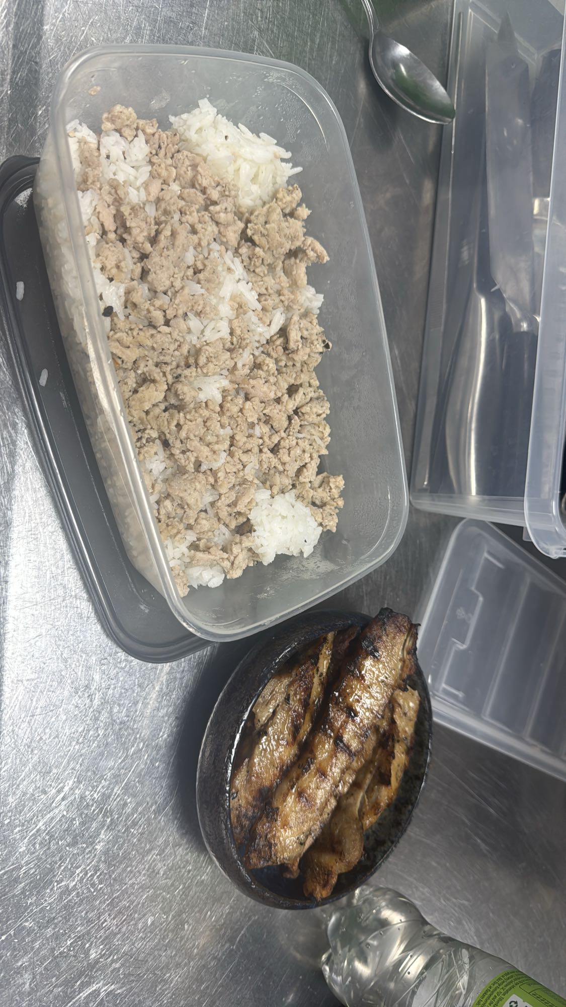Ris med köttfärs och fläsk