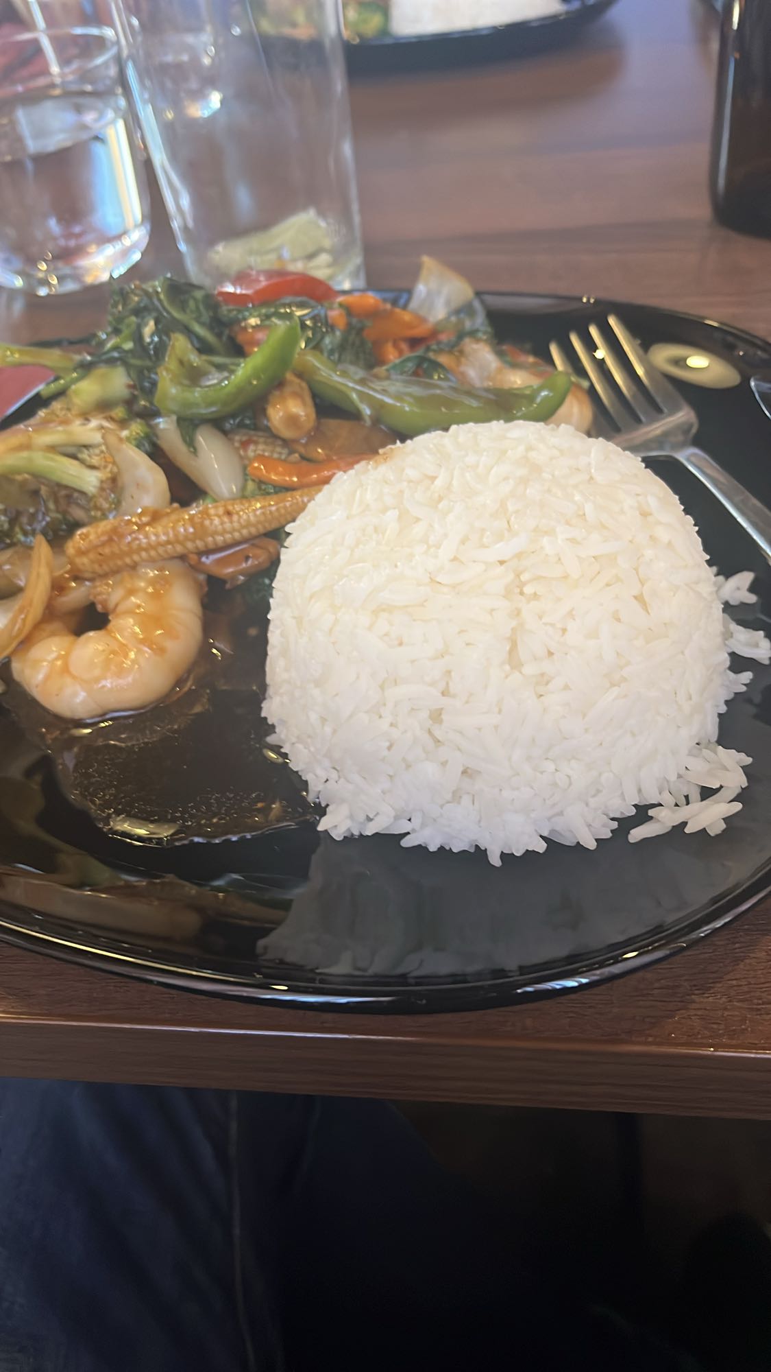 Räkor med ris