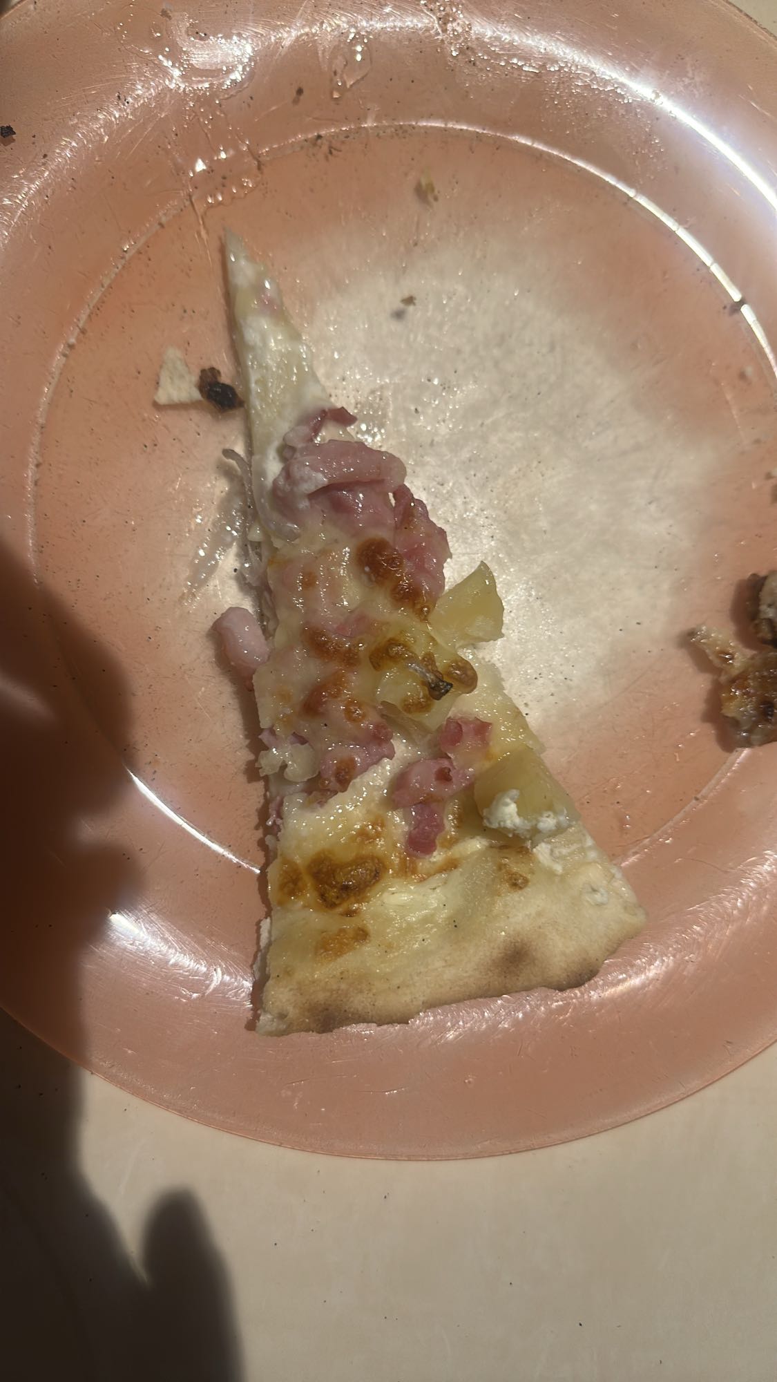 Part de pizza hawaïenne