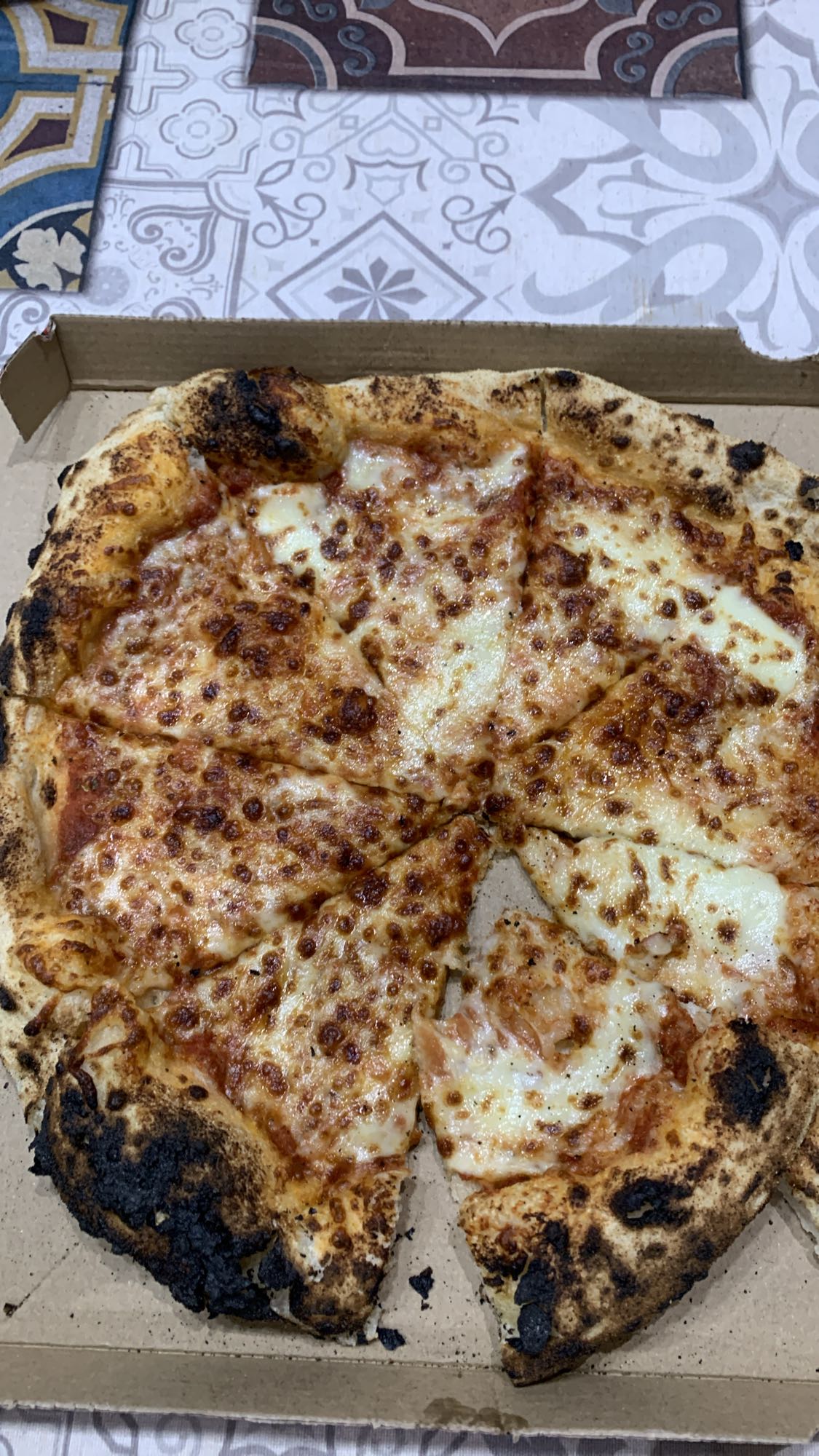 Pizza au fromage