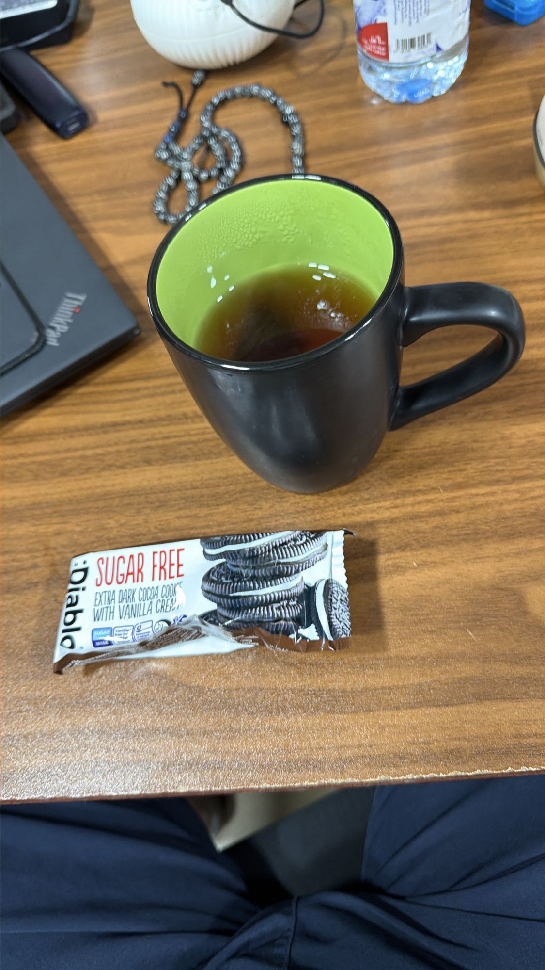 Tea and sugar free cookie