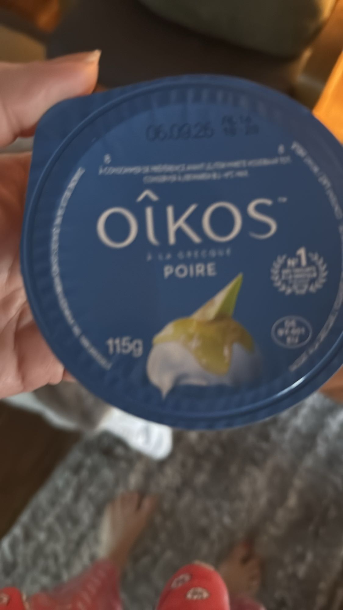 Yoghurt met peer
