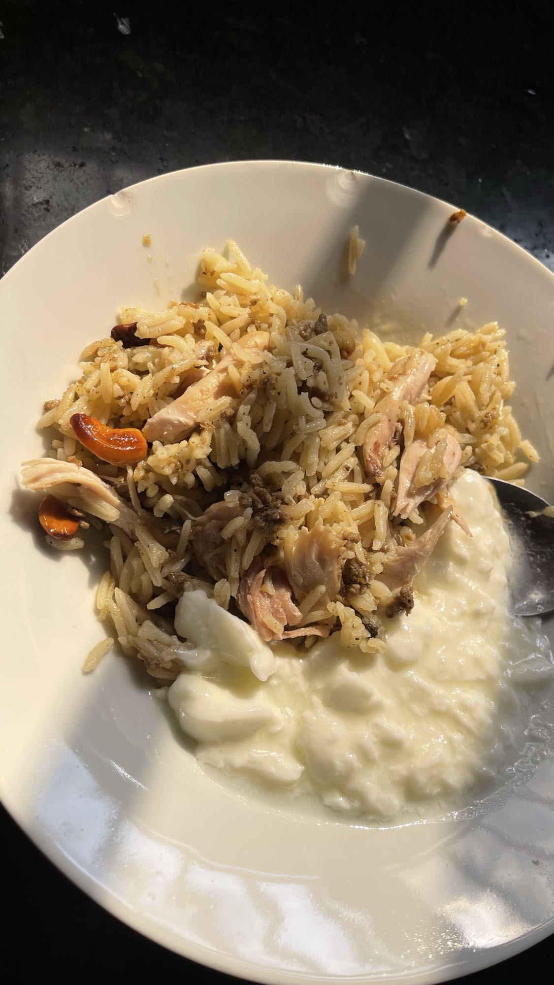 Chicken Rice with Yogurt