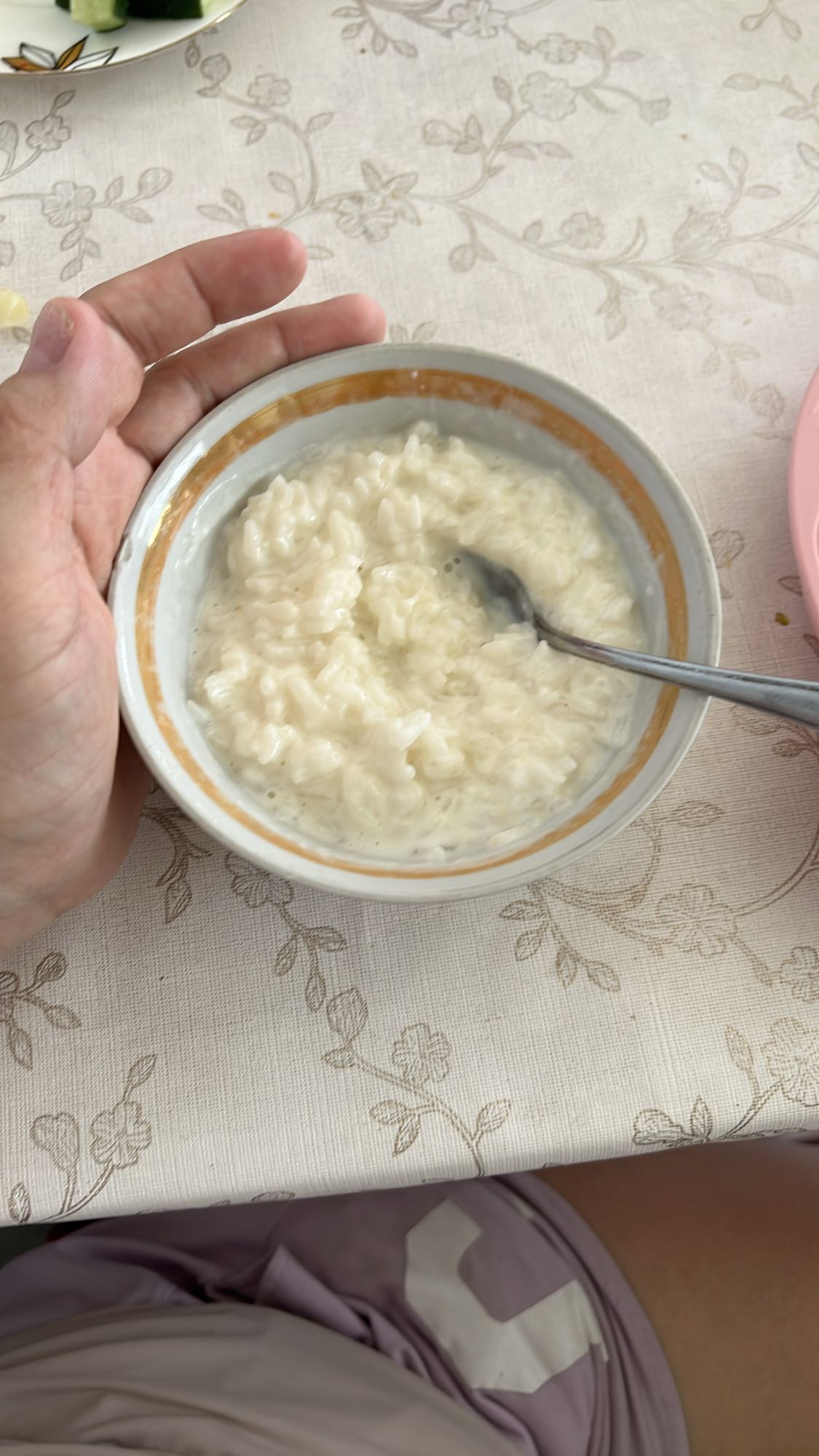 Рисовая каша с молоком