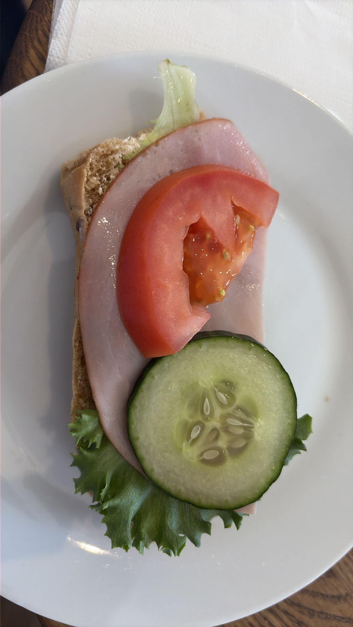 Smörgås med skinka