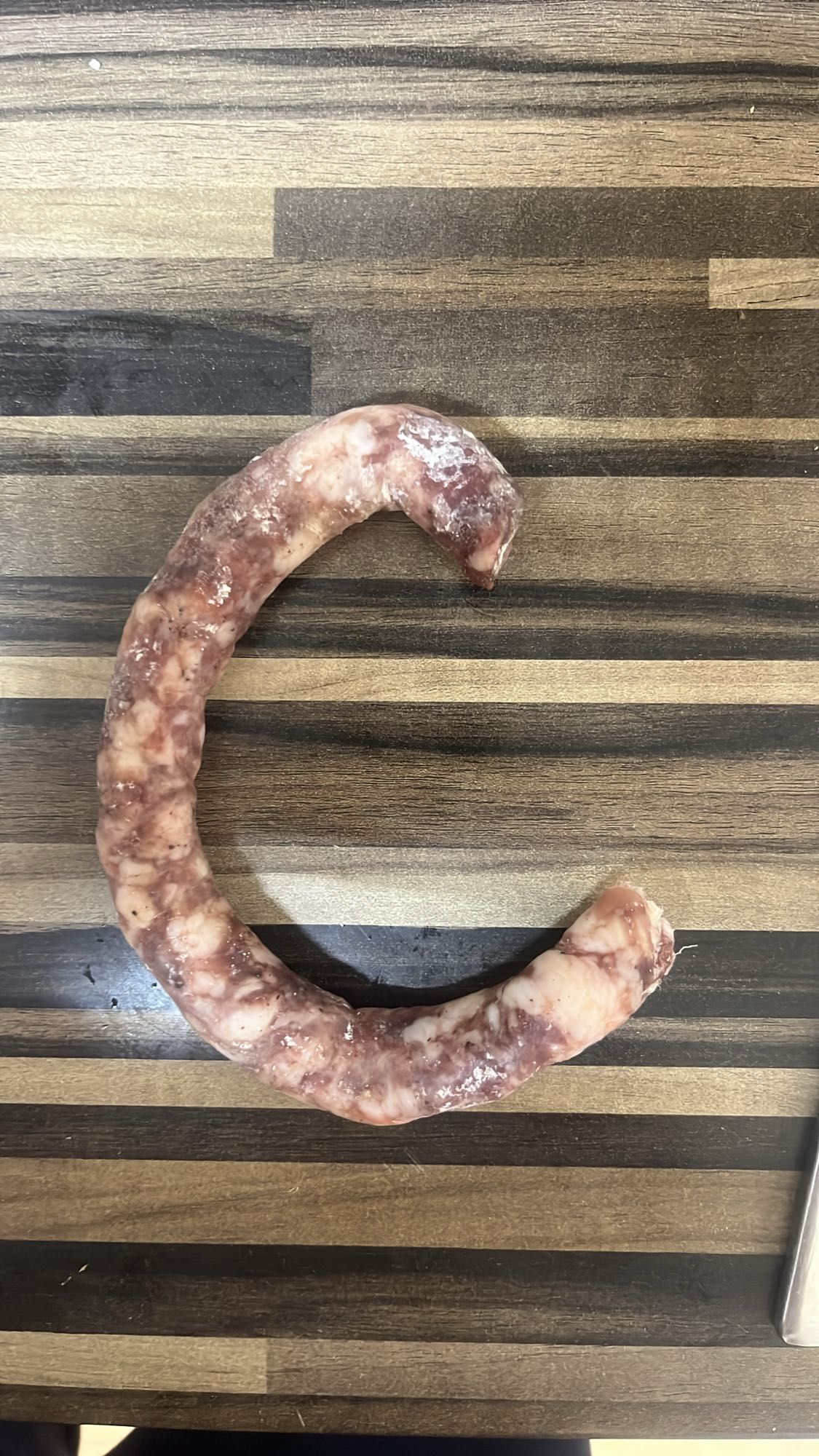 salchicha cruda