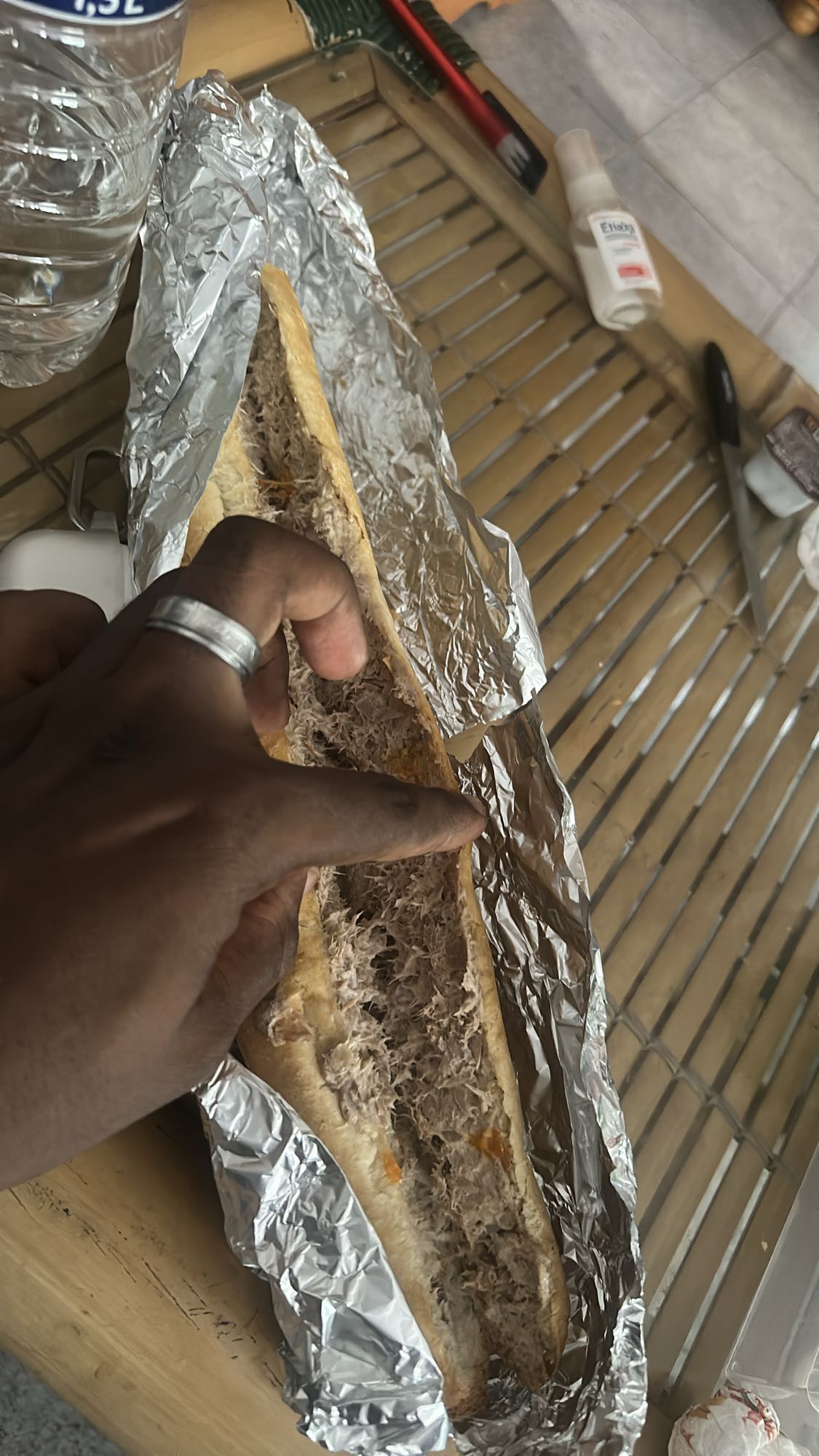sandwich au thon
