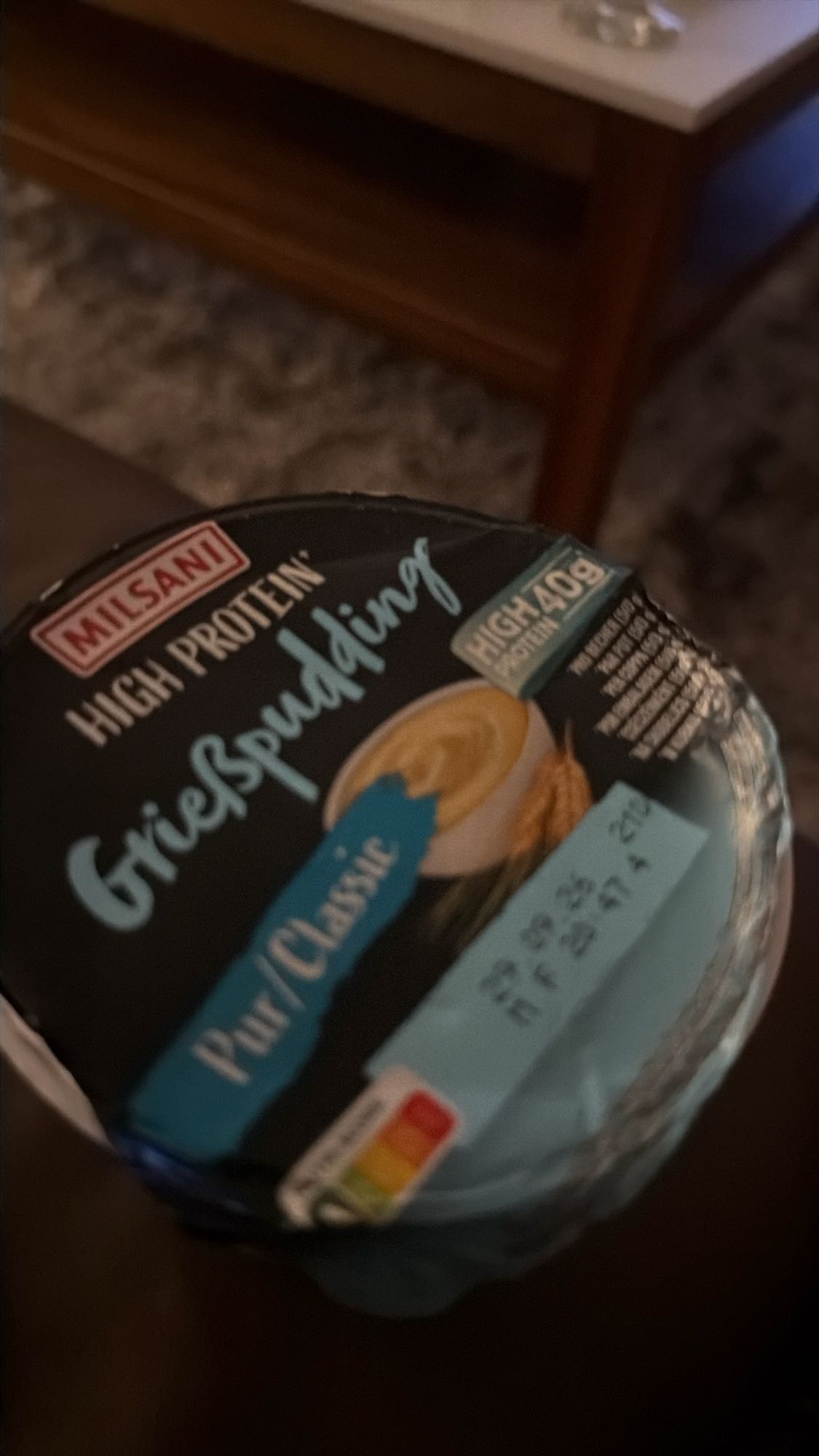 Protein-Grießpudding