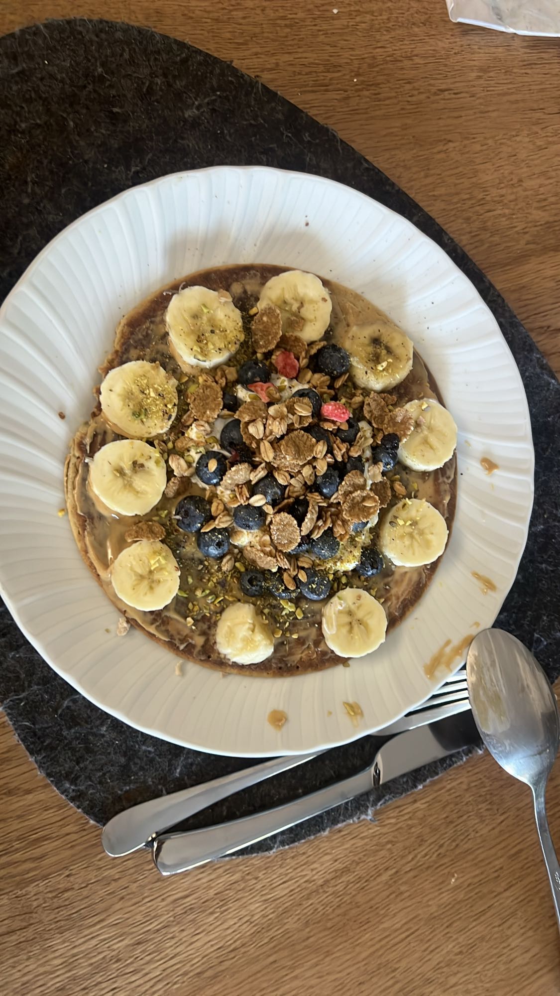 Pancake con frutta