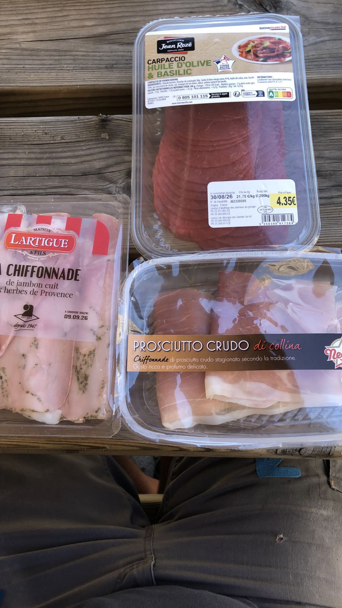 Assortiment de charcuterie