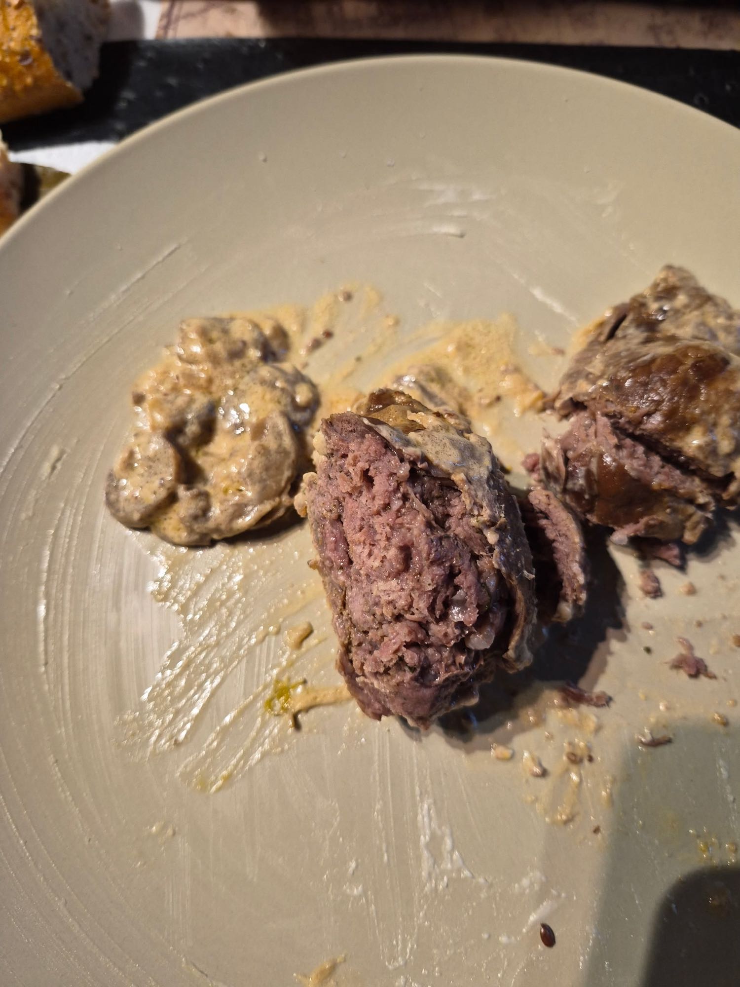 Boulettes sauce crème