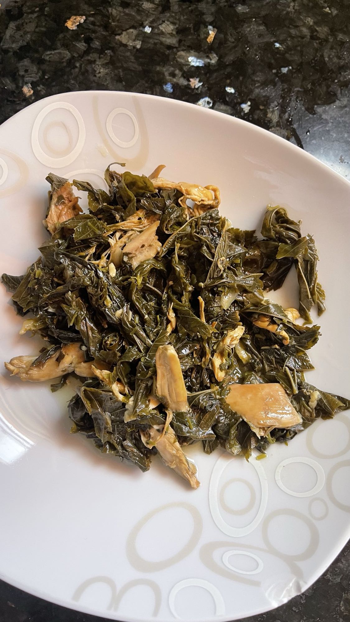 Chicken with Greens