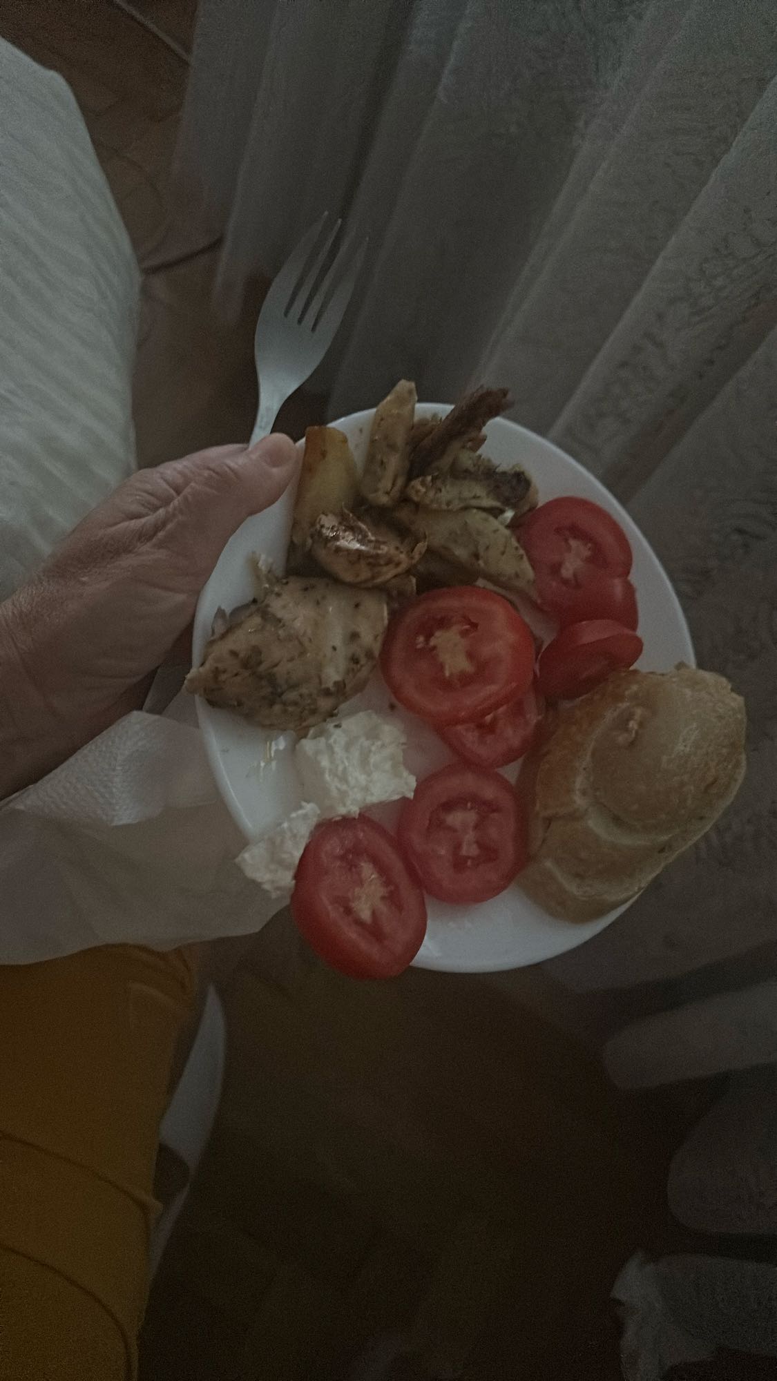 Chicken Tomato Plate