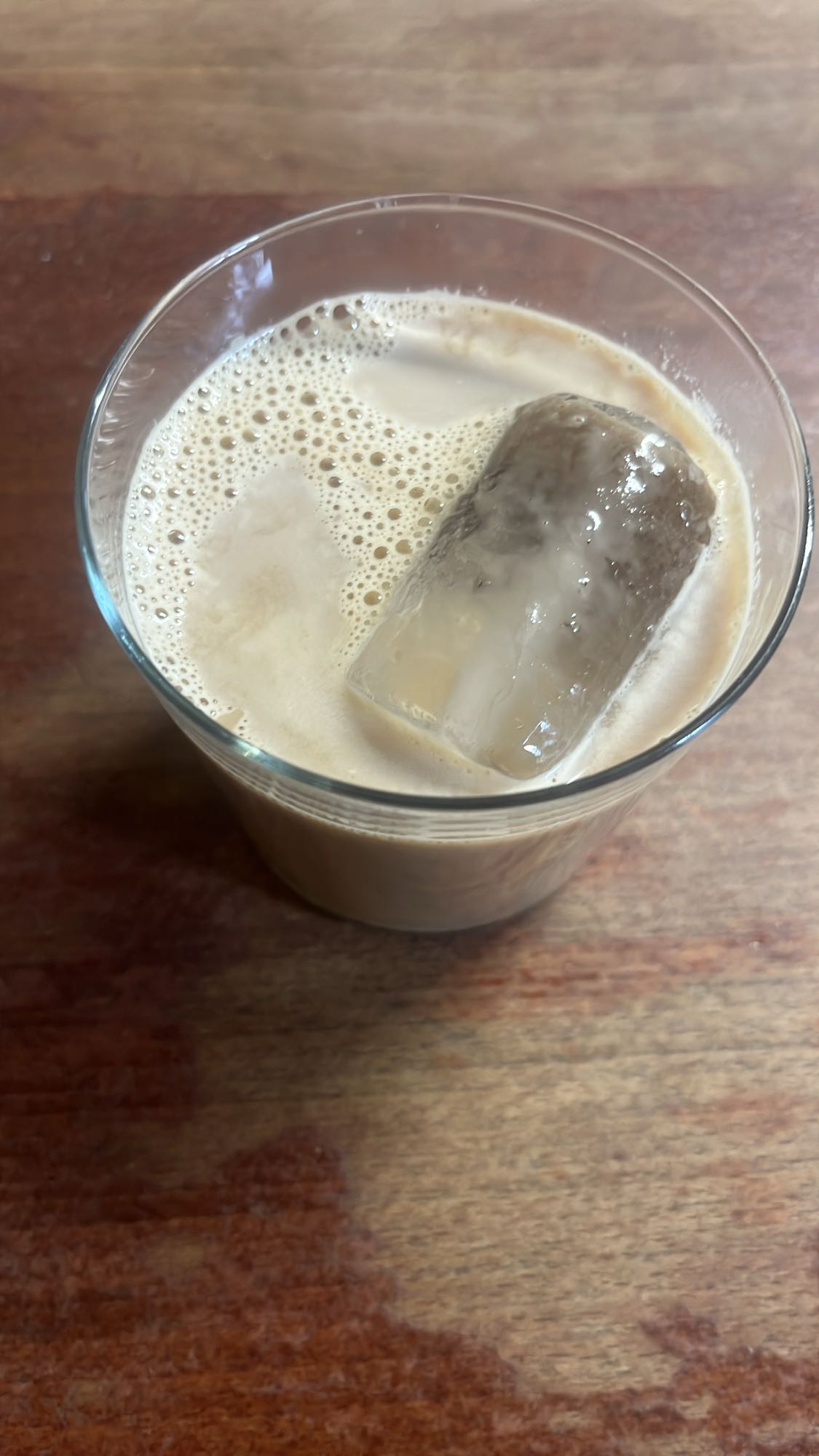 café helado con leche