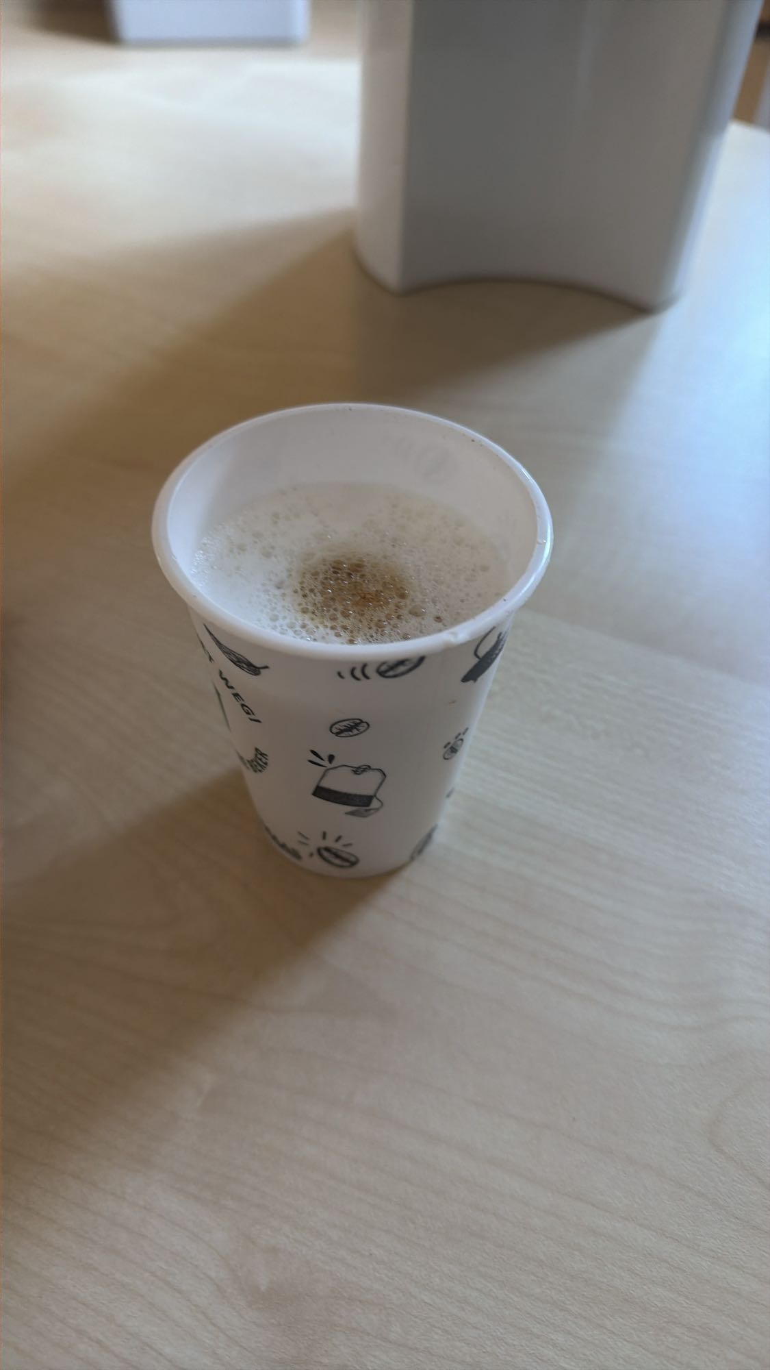 Kleine cappuccino