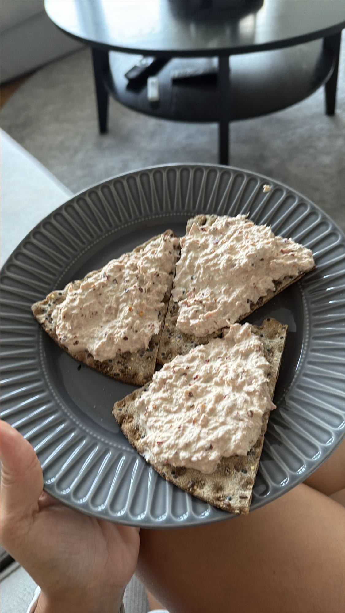 Knäckebröd med röra