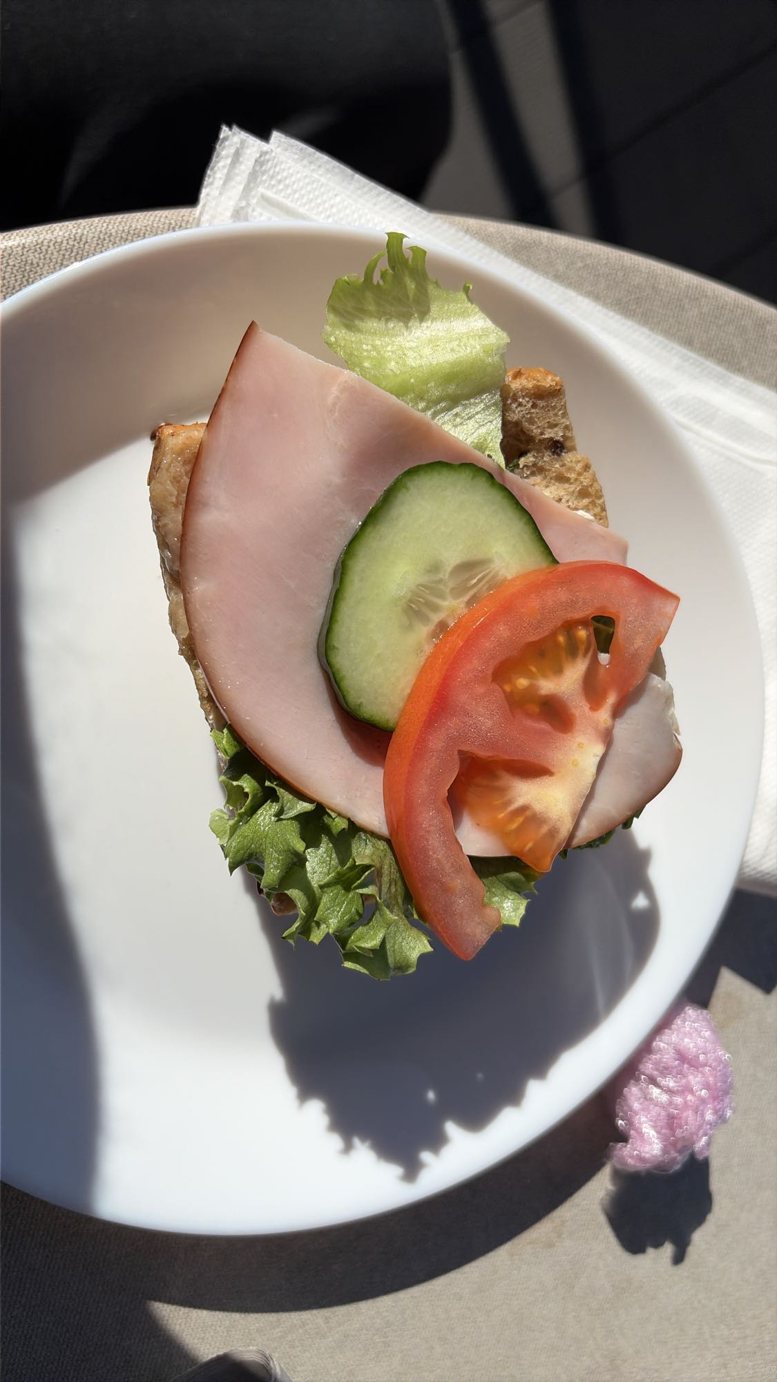 Smörgås med skinka