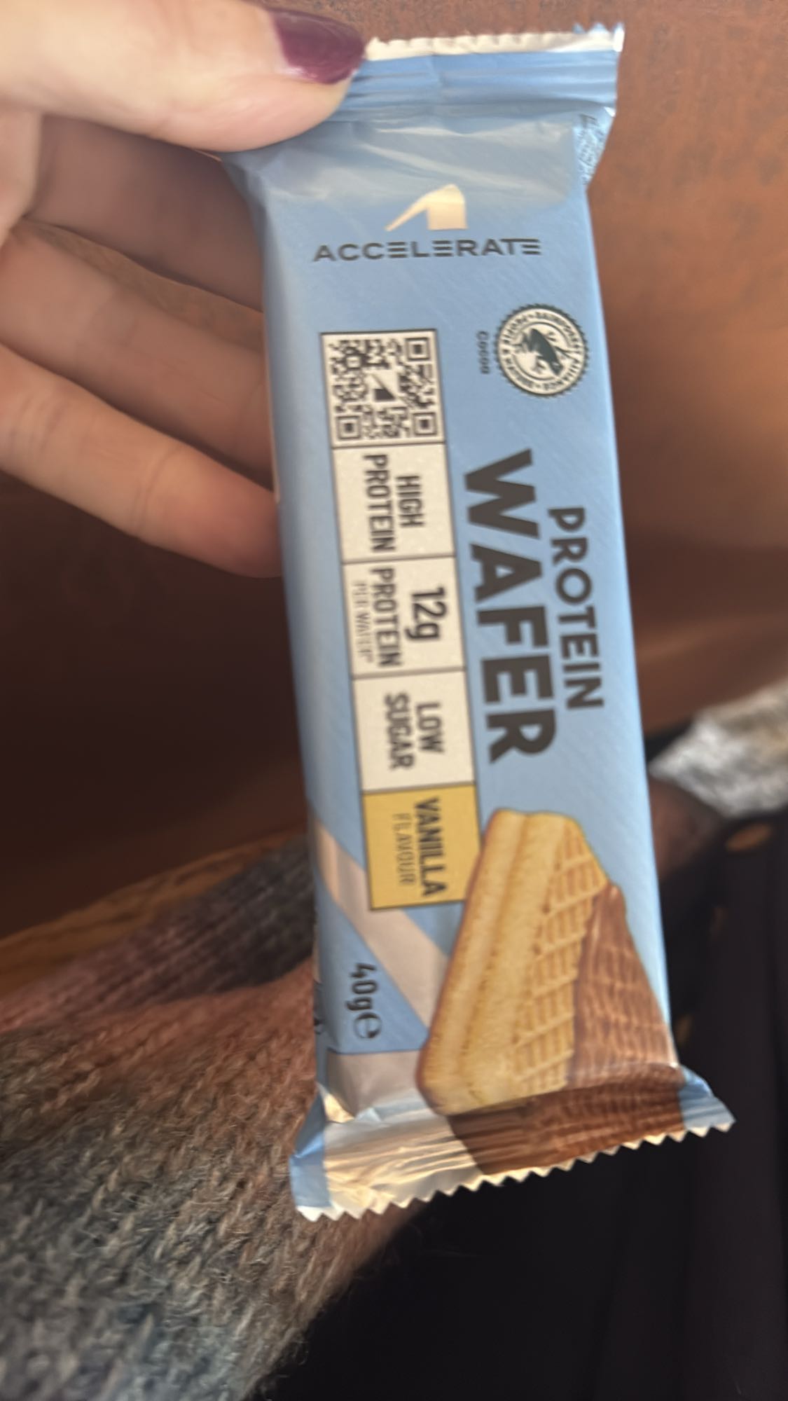 Proteinewafel vanille