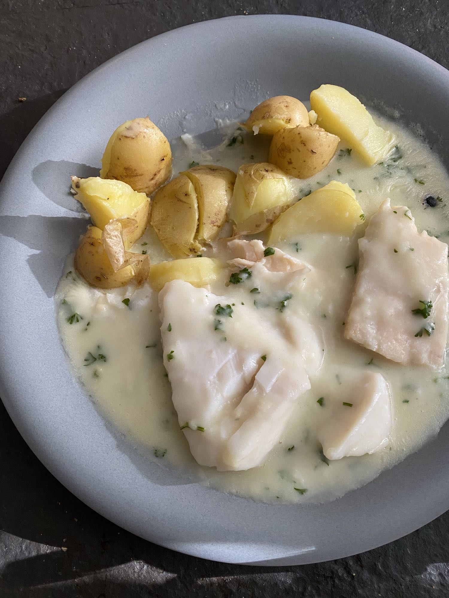Torsk med potatis