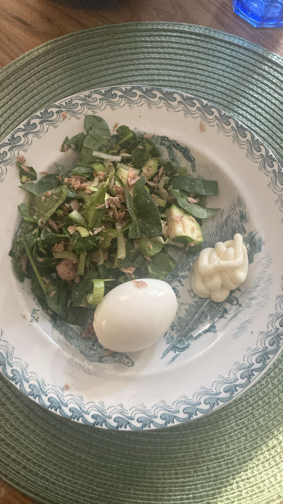 Tonfisksallad med ägg och selleri