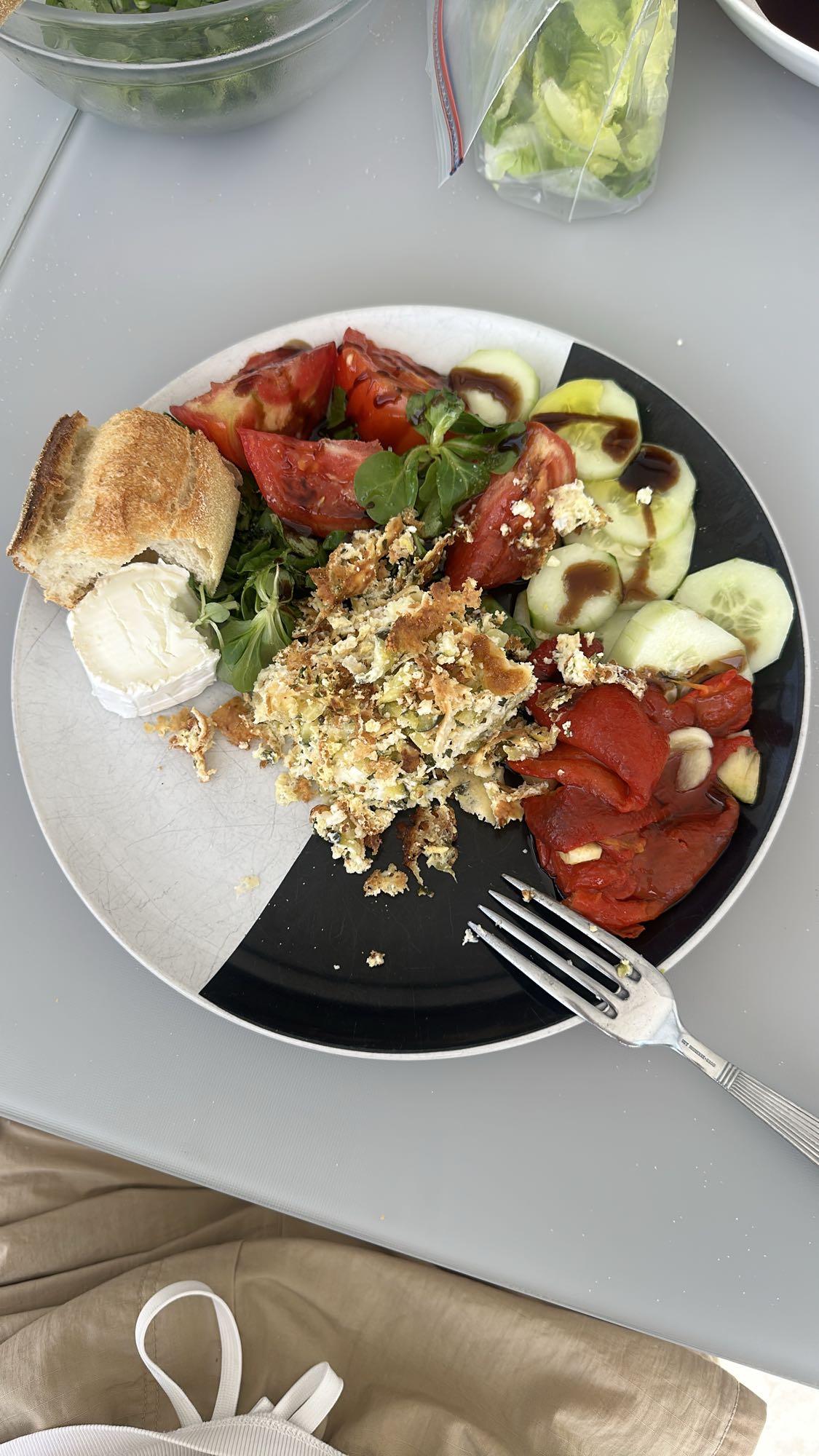 Assiette salade mixte