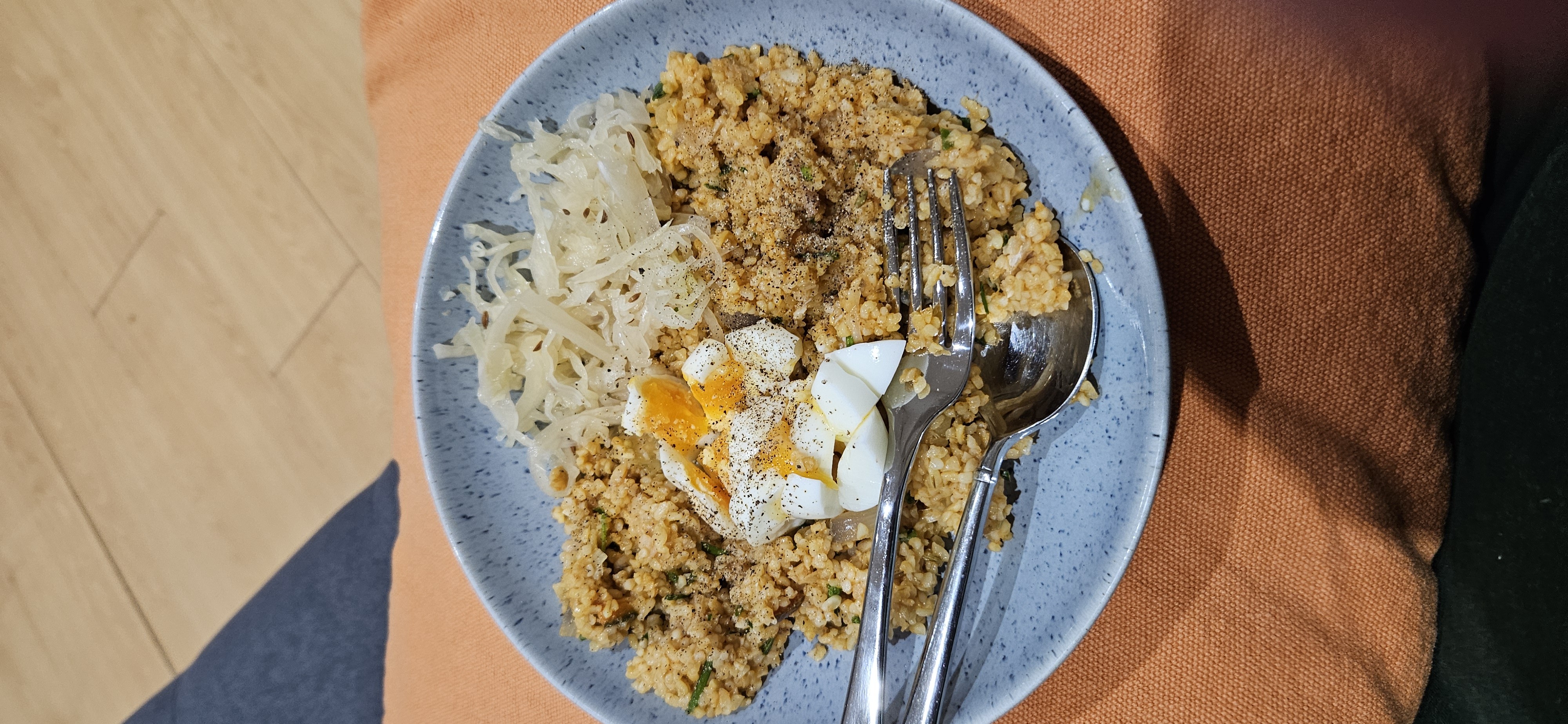 Bulgur Egg Bowl