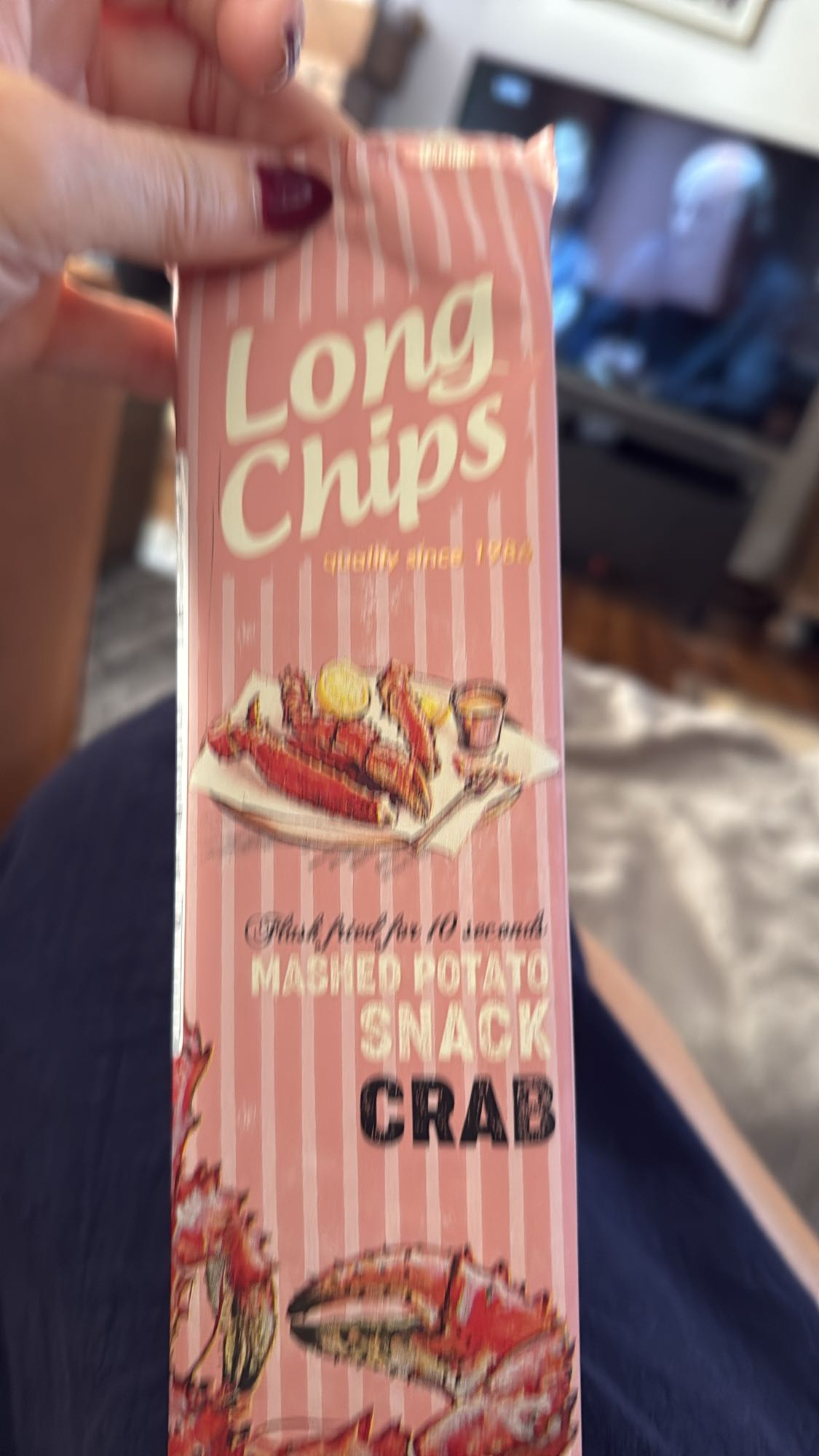 Krab aardappelsnack