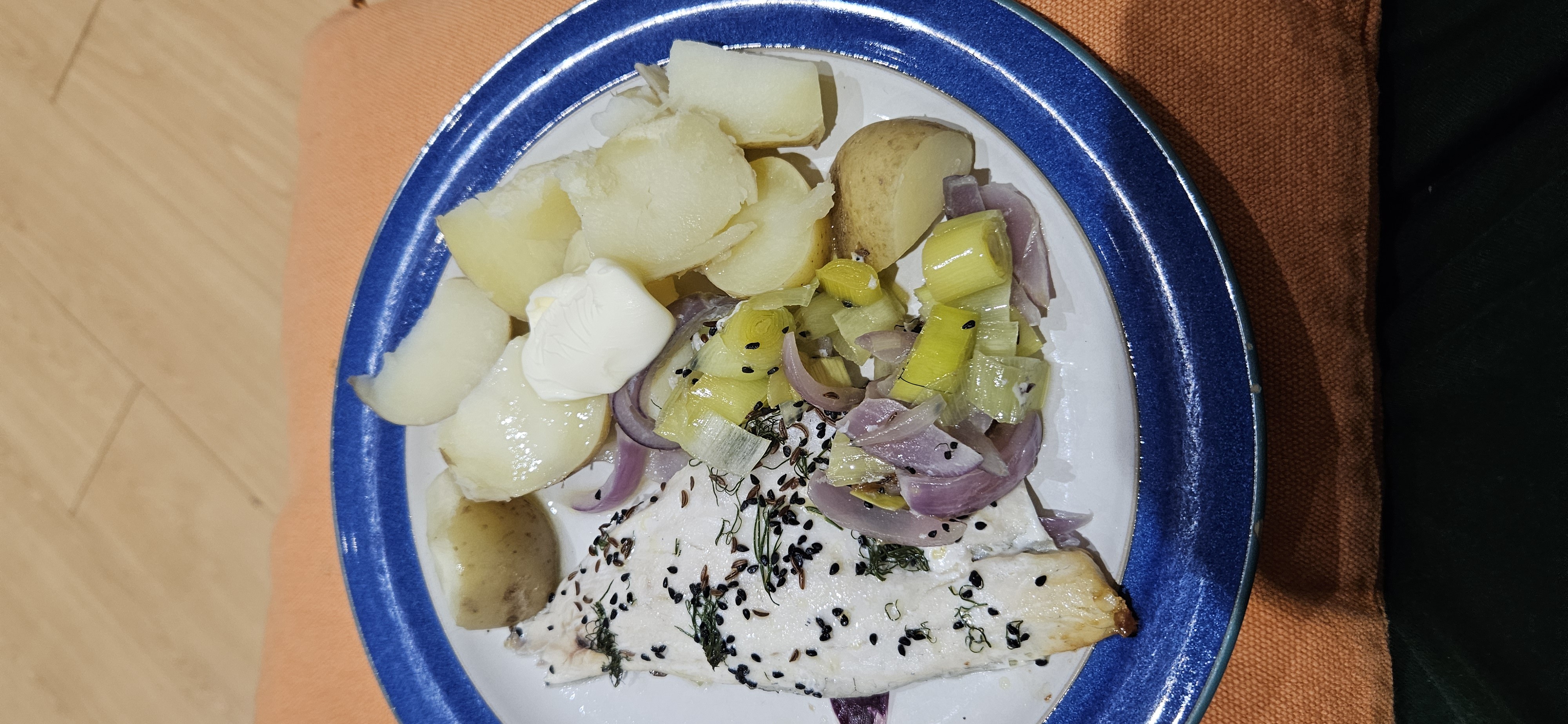 Fish with Potatoes