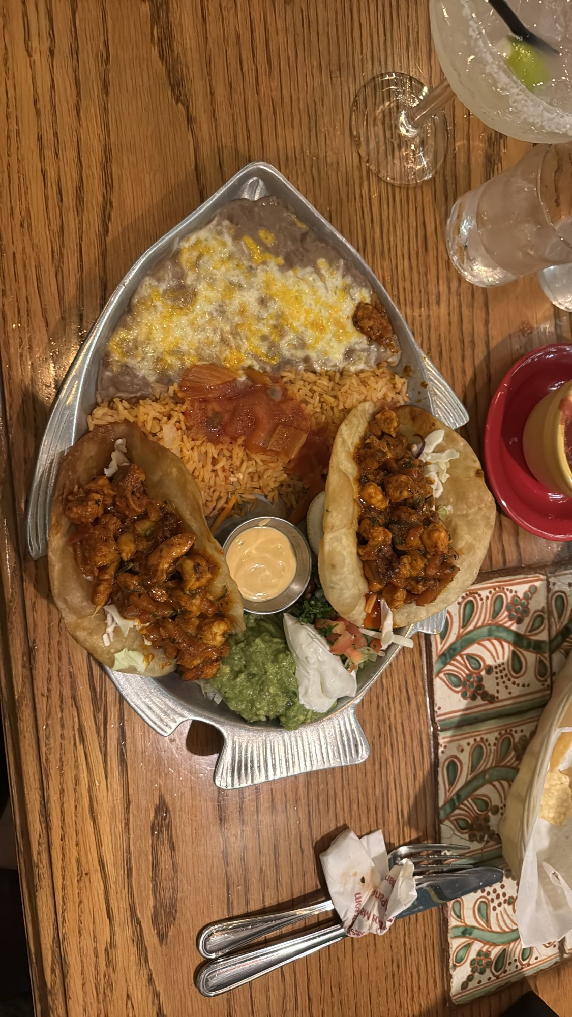 Shrimp Taco Plate
