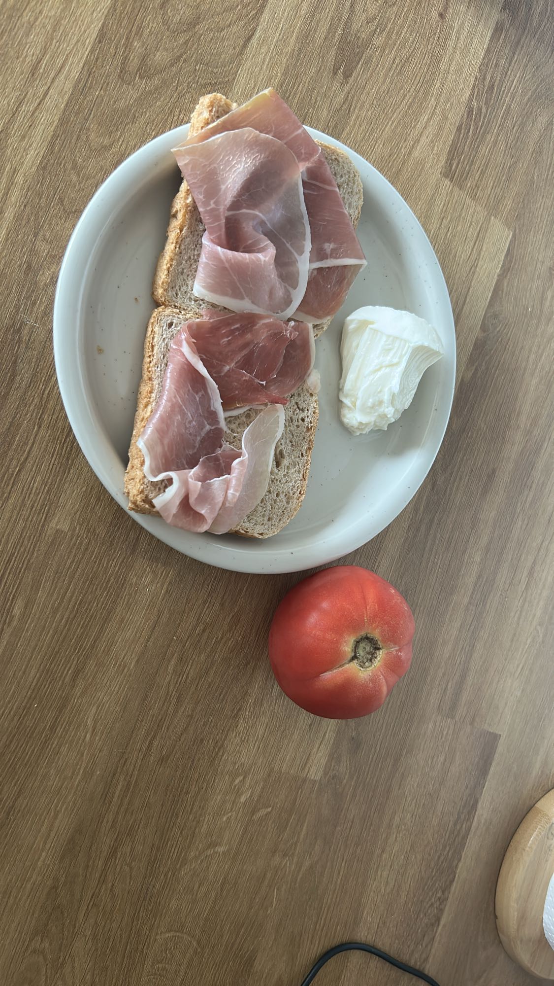 Prosciutto Bread Plate