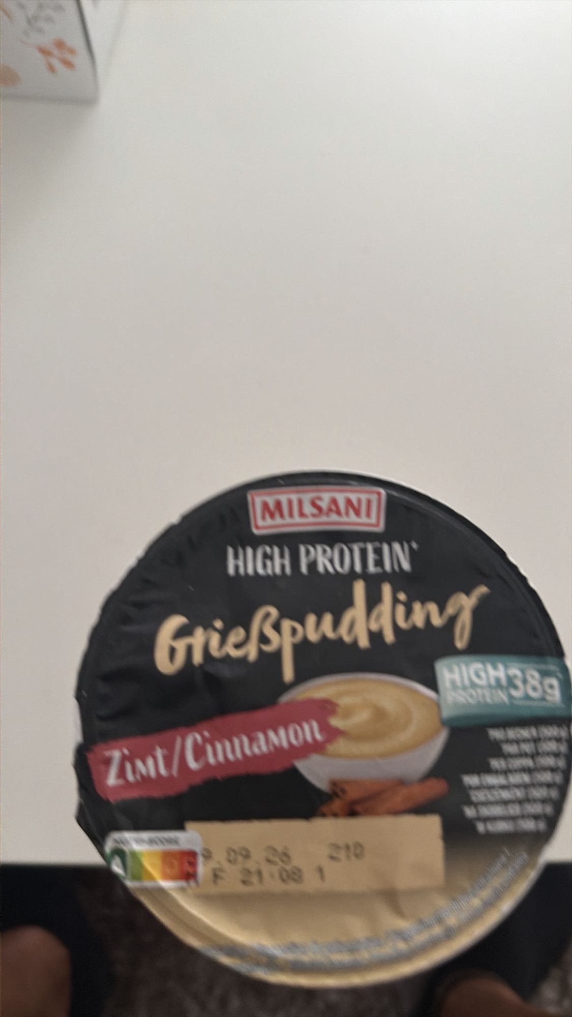 Grießpudding Zimt