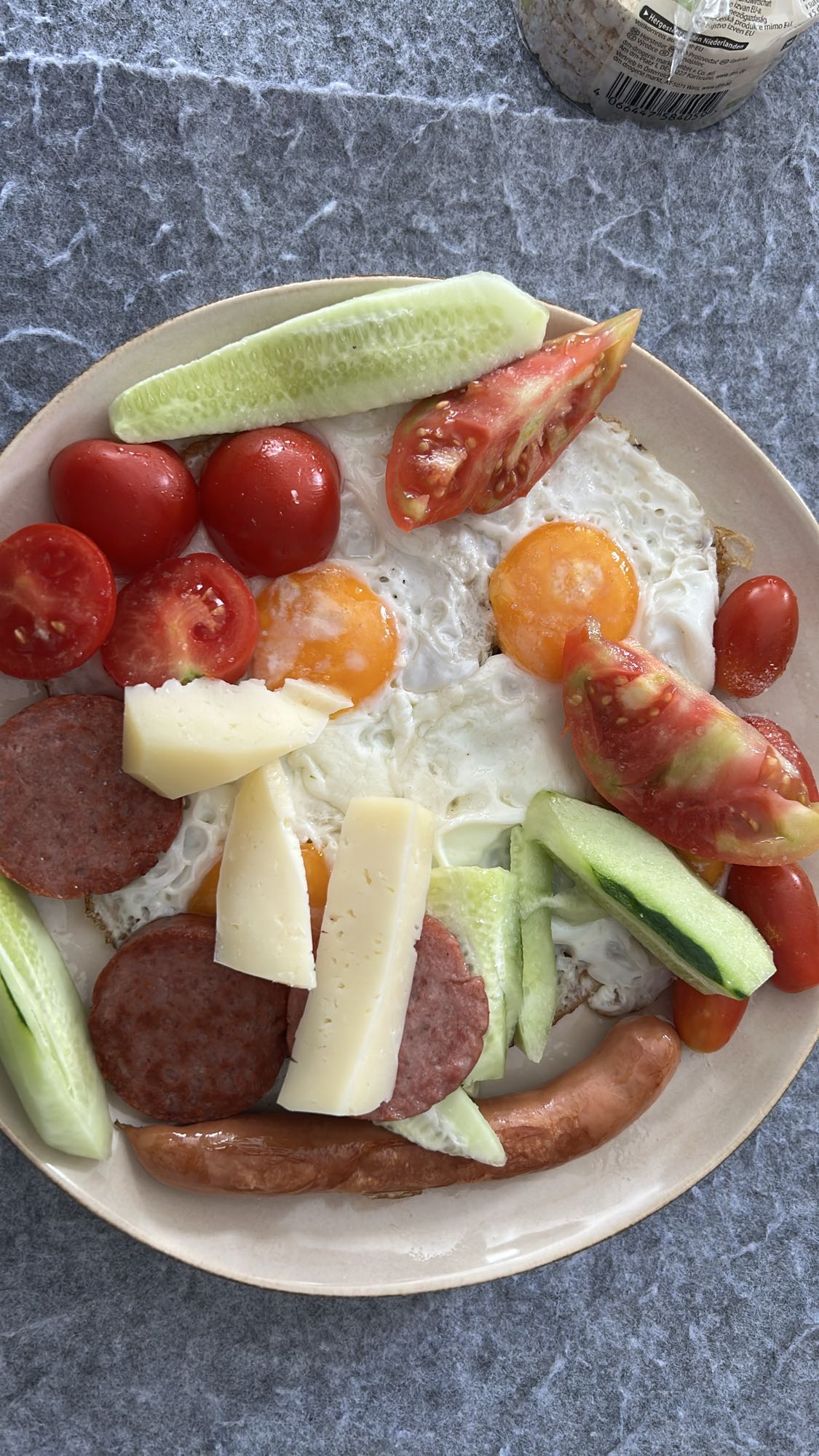 desayuno con huevos