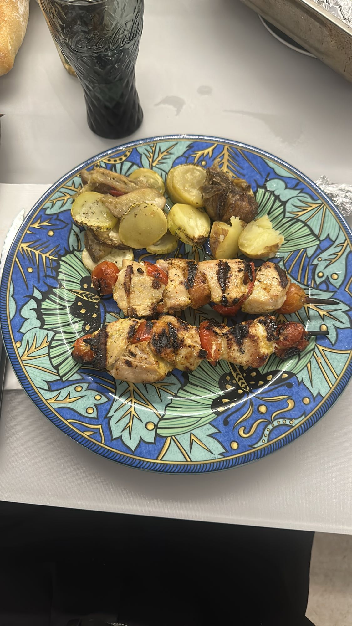 Brochettes de poulet
