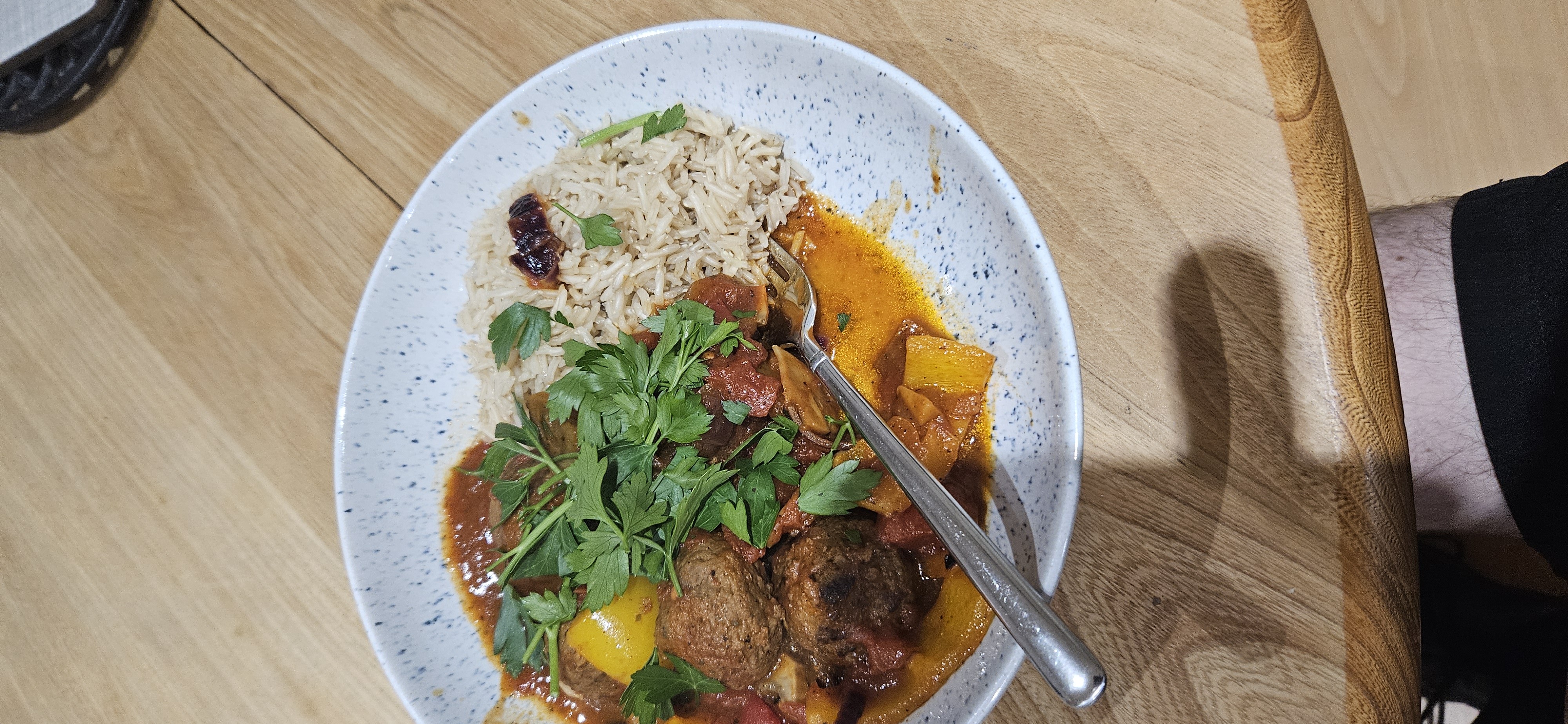 Rice Meatball Stew