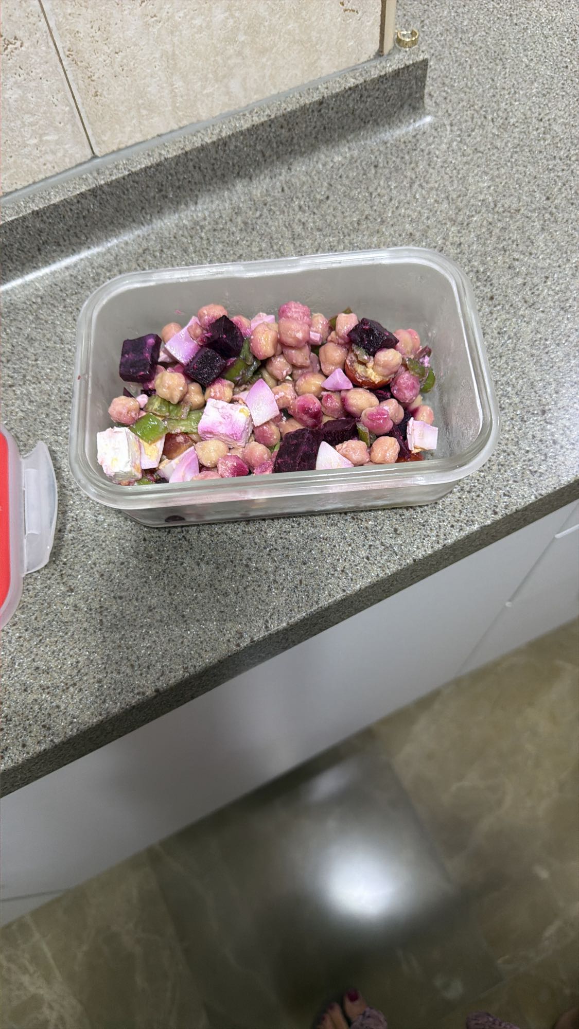 ensalada de garbanzos