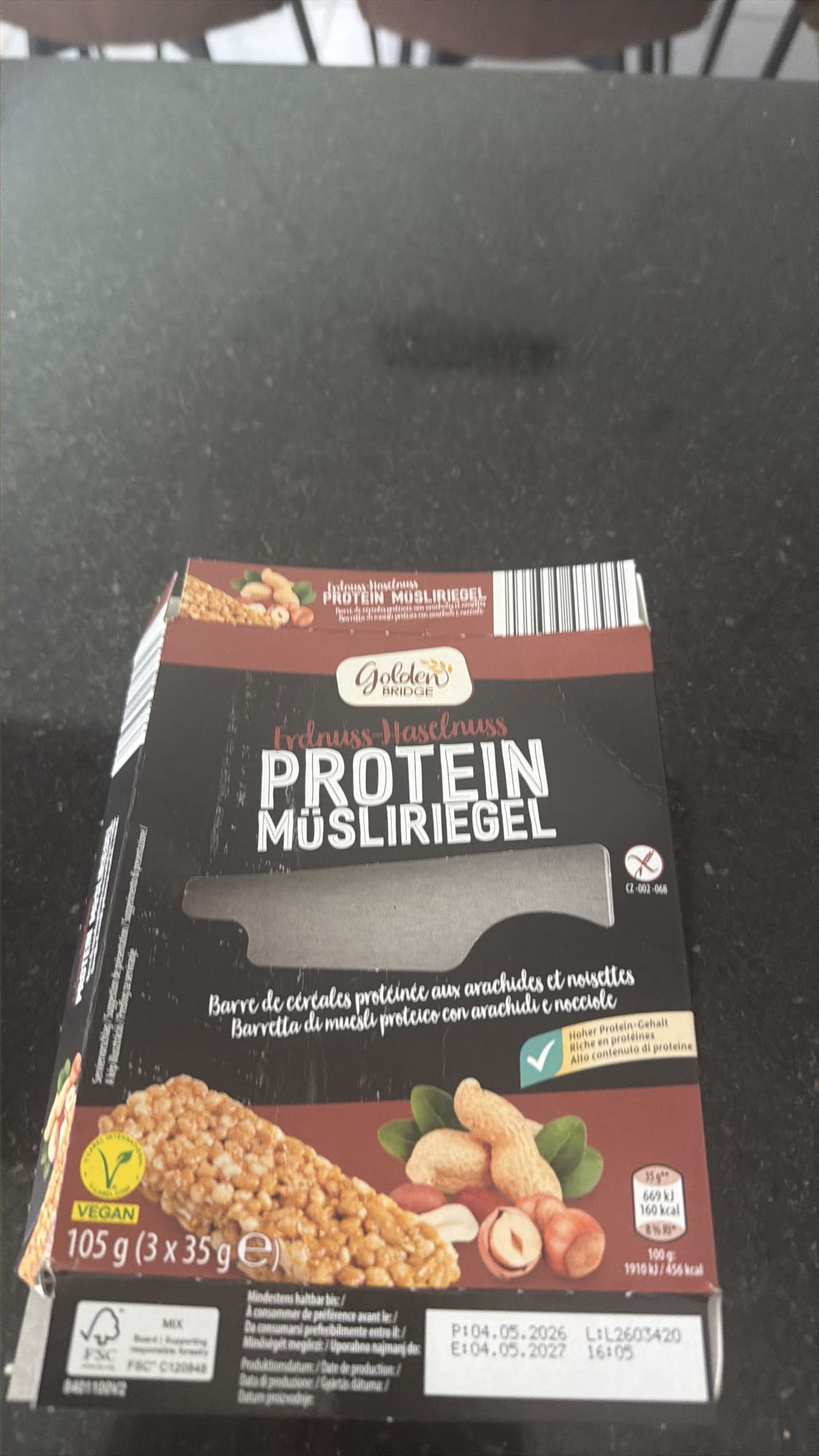 Protein-Müsliriegel